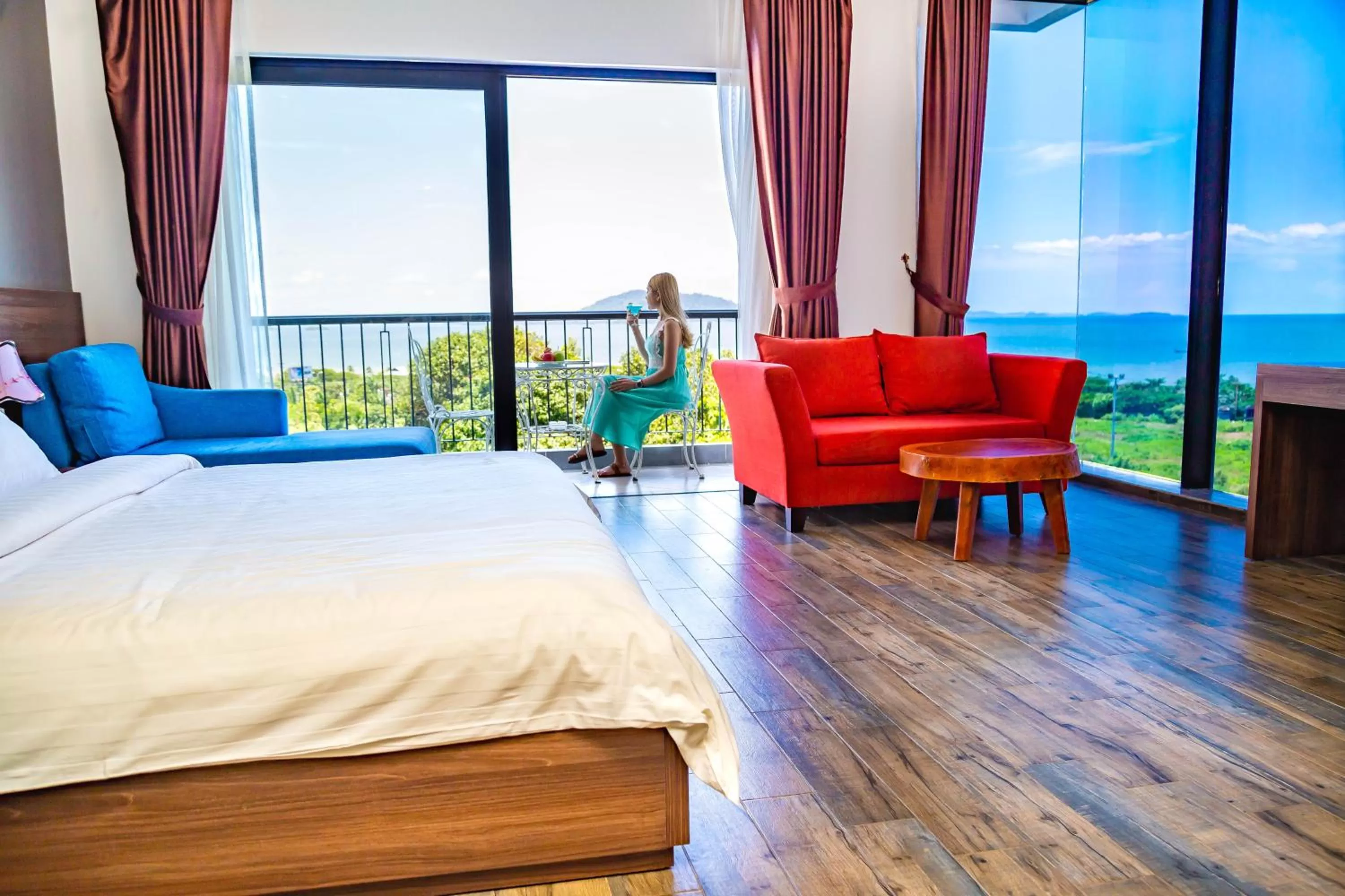 Photo of the whole room, Bed in KEP BAY HOTEL & RESORT