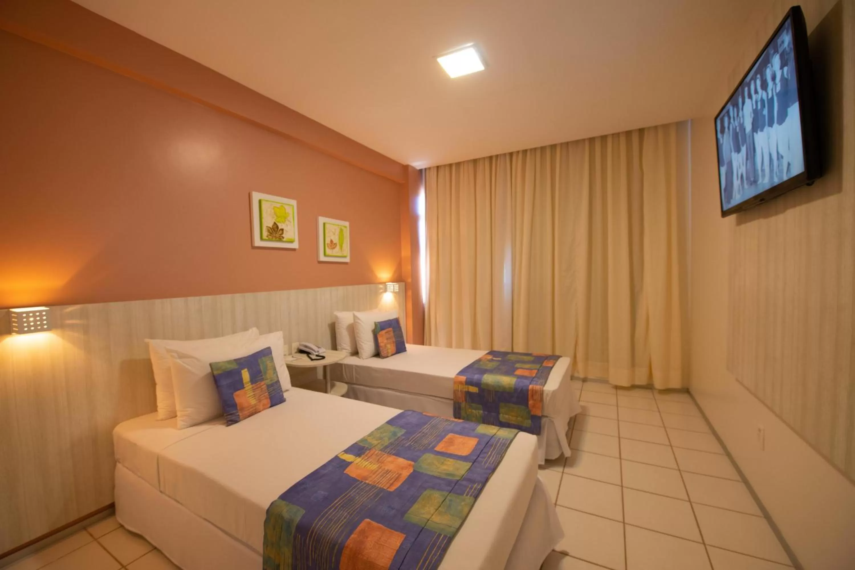 Bed in Maredomus Hotel