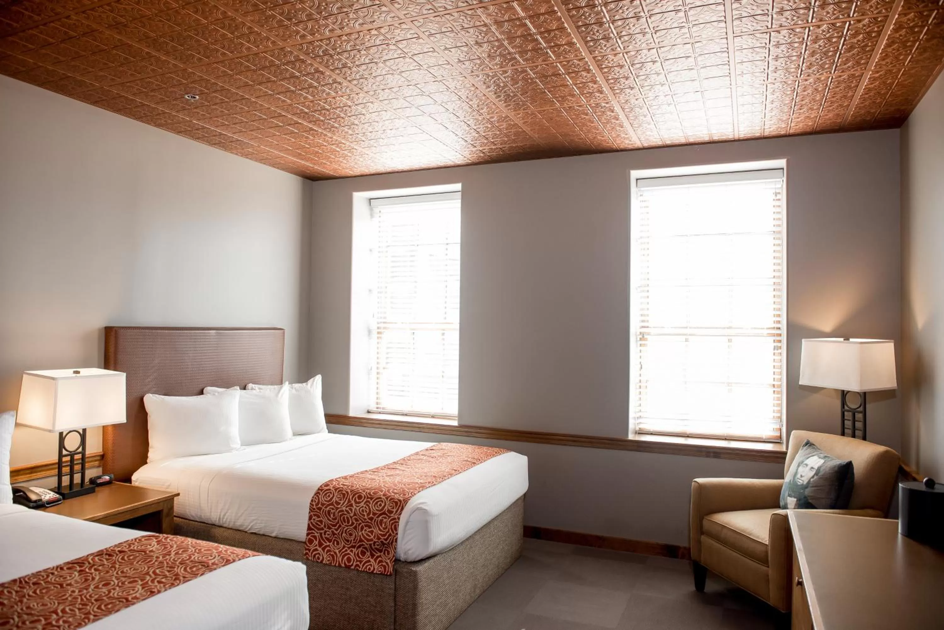 Bed in Cork Factory Hotel