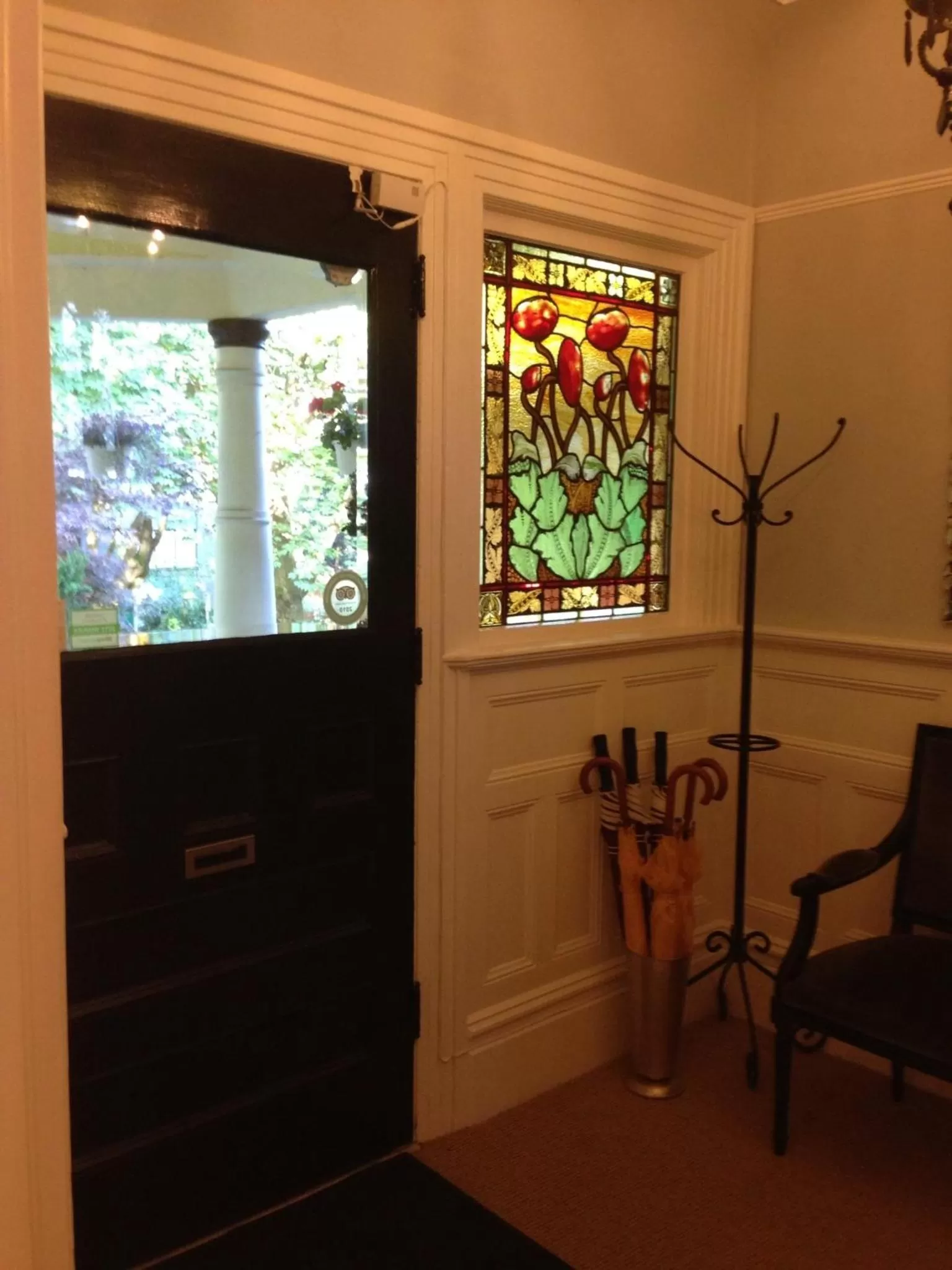 Decorative detail in Barclay House Bed and Breakfast