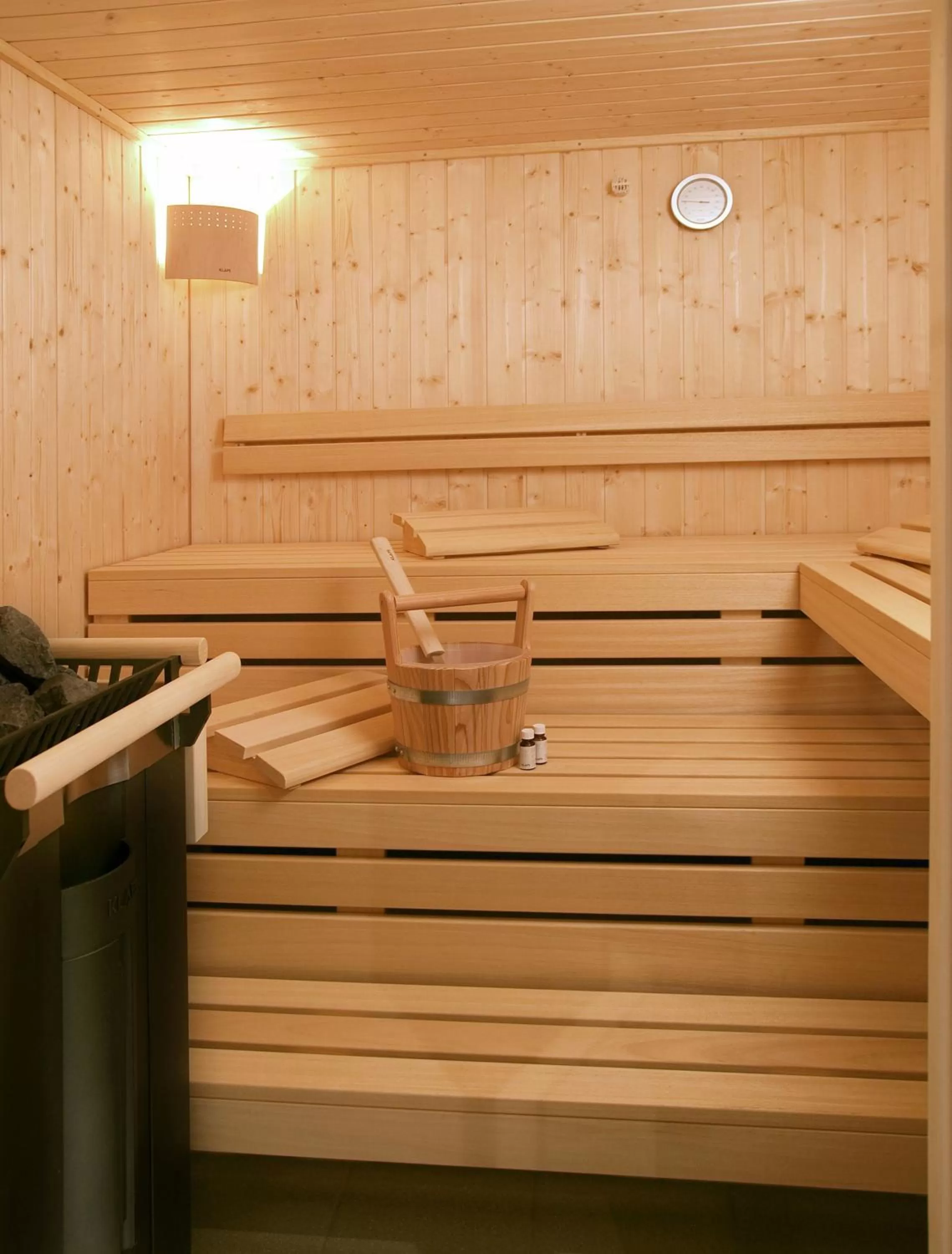 Sauna in Hotel Haus Andrea