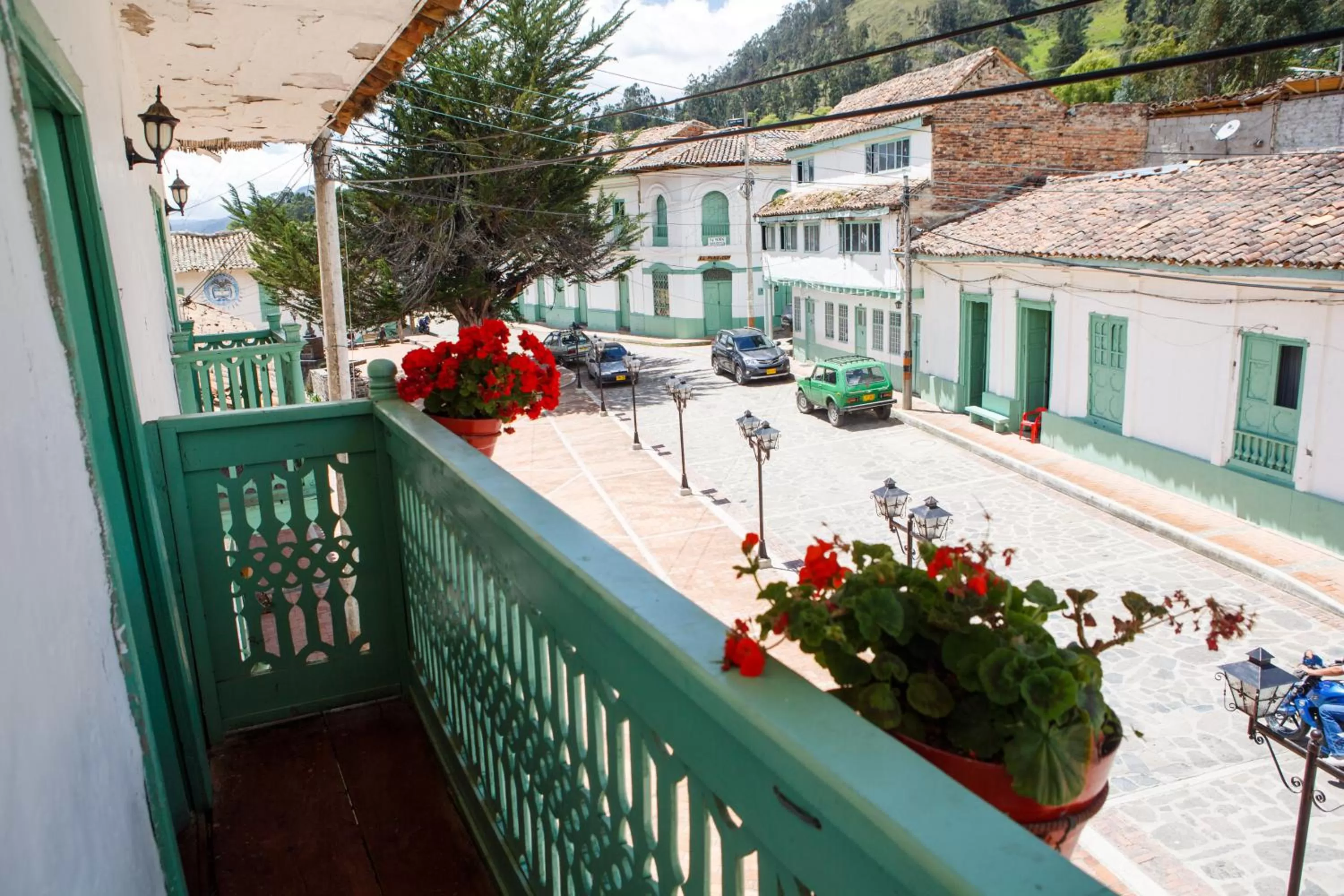 Street view, Balcony/Terrace in Hotel Museo la Posada del Molino