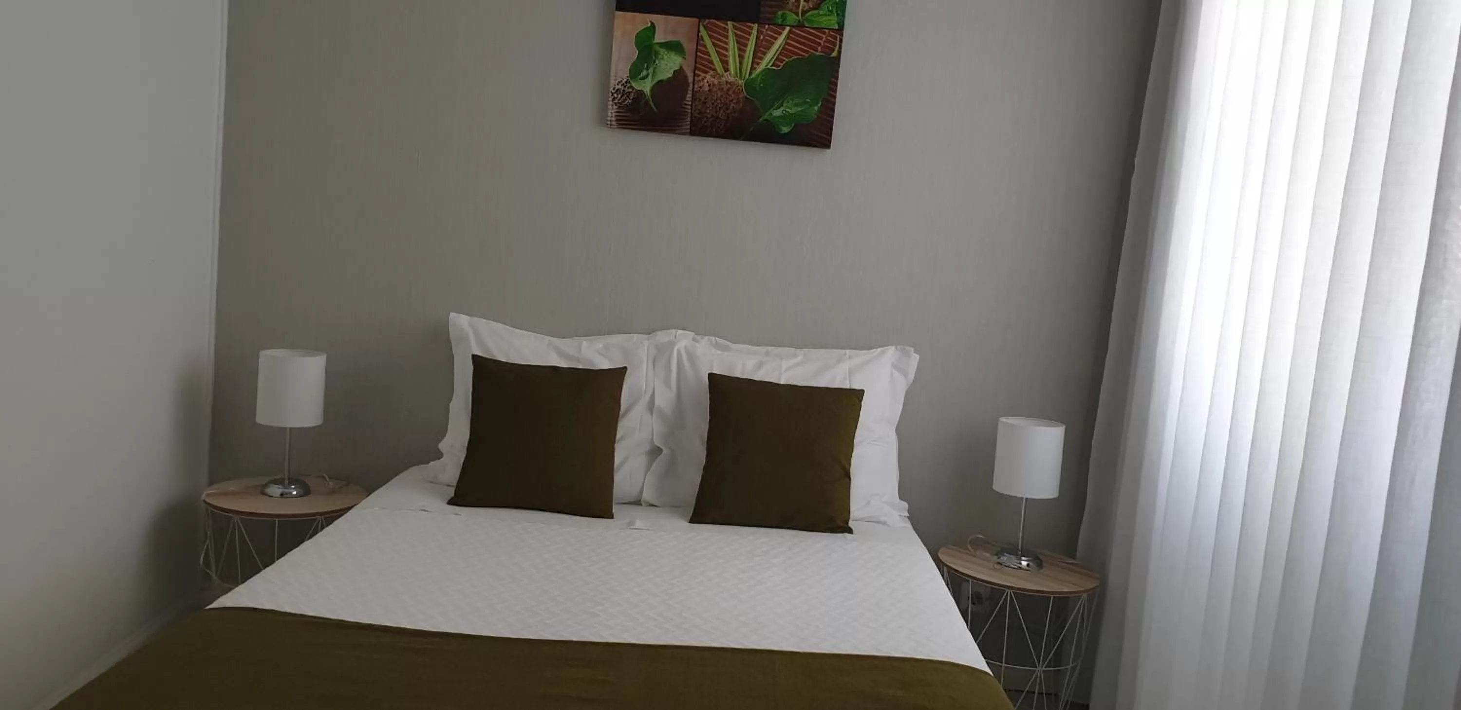 Bed in Hotel Palmeira