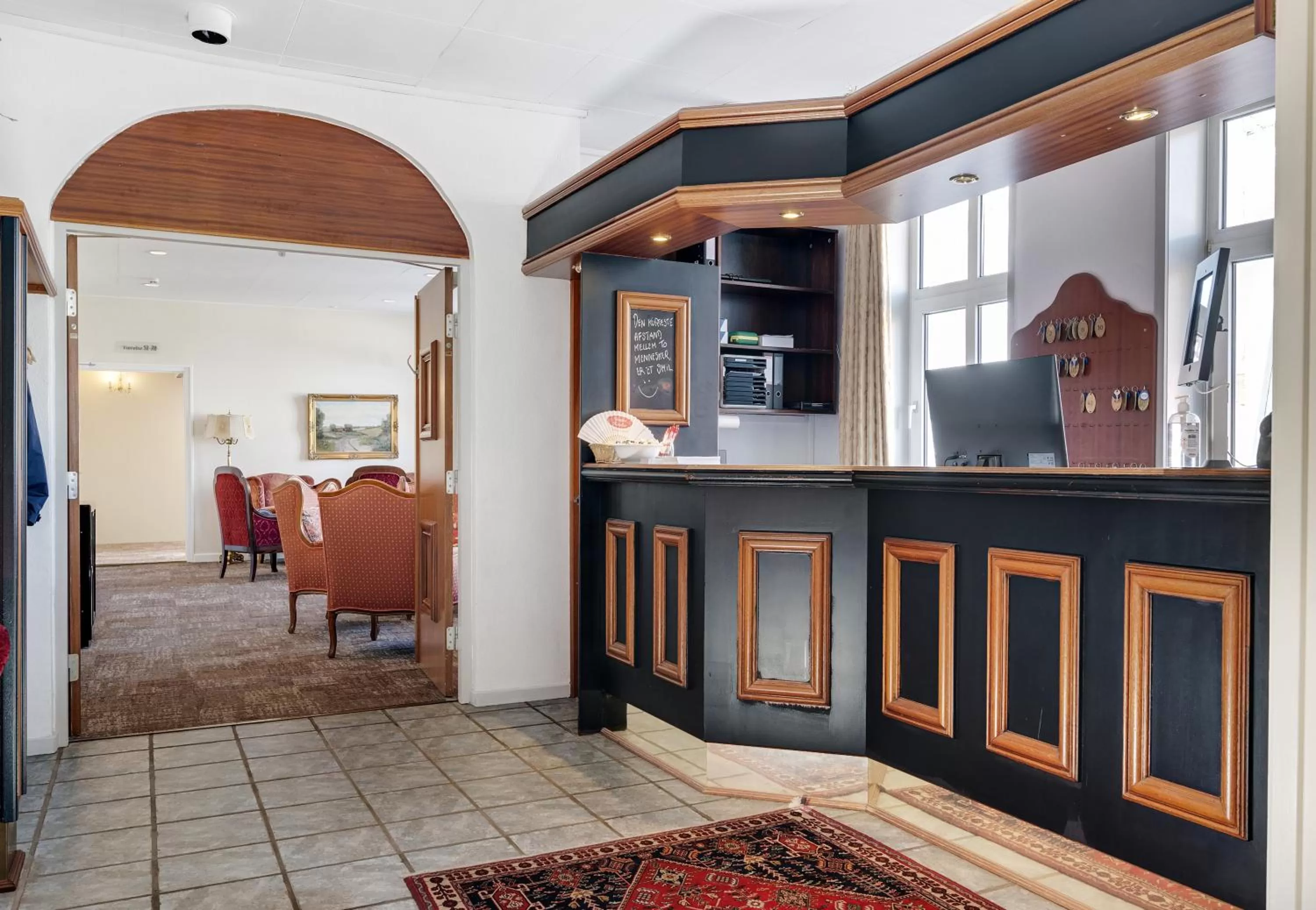 Lounge or bar in Hotel Postgaarden