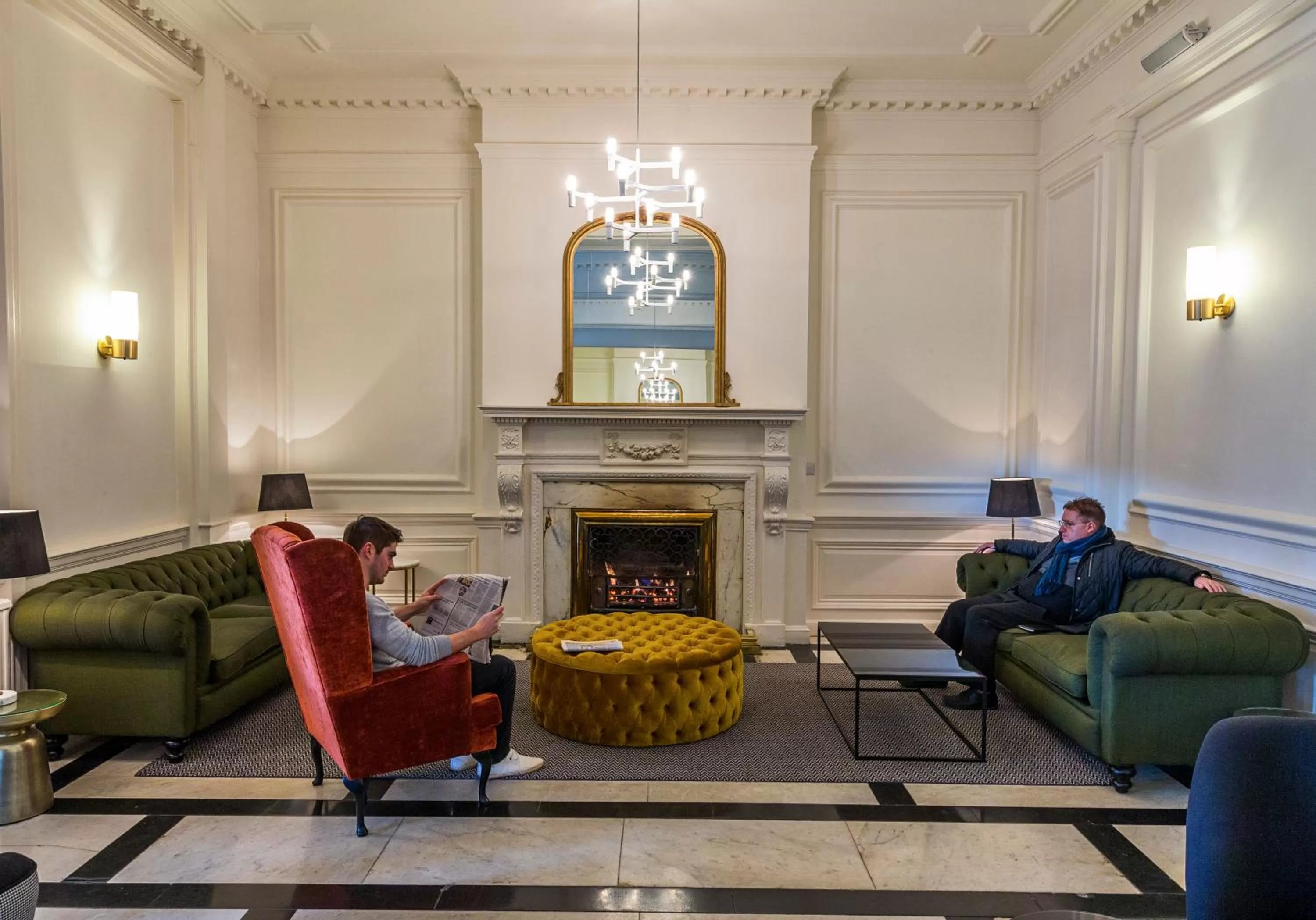 Lounge or bar in Peebles Hydro