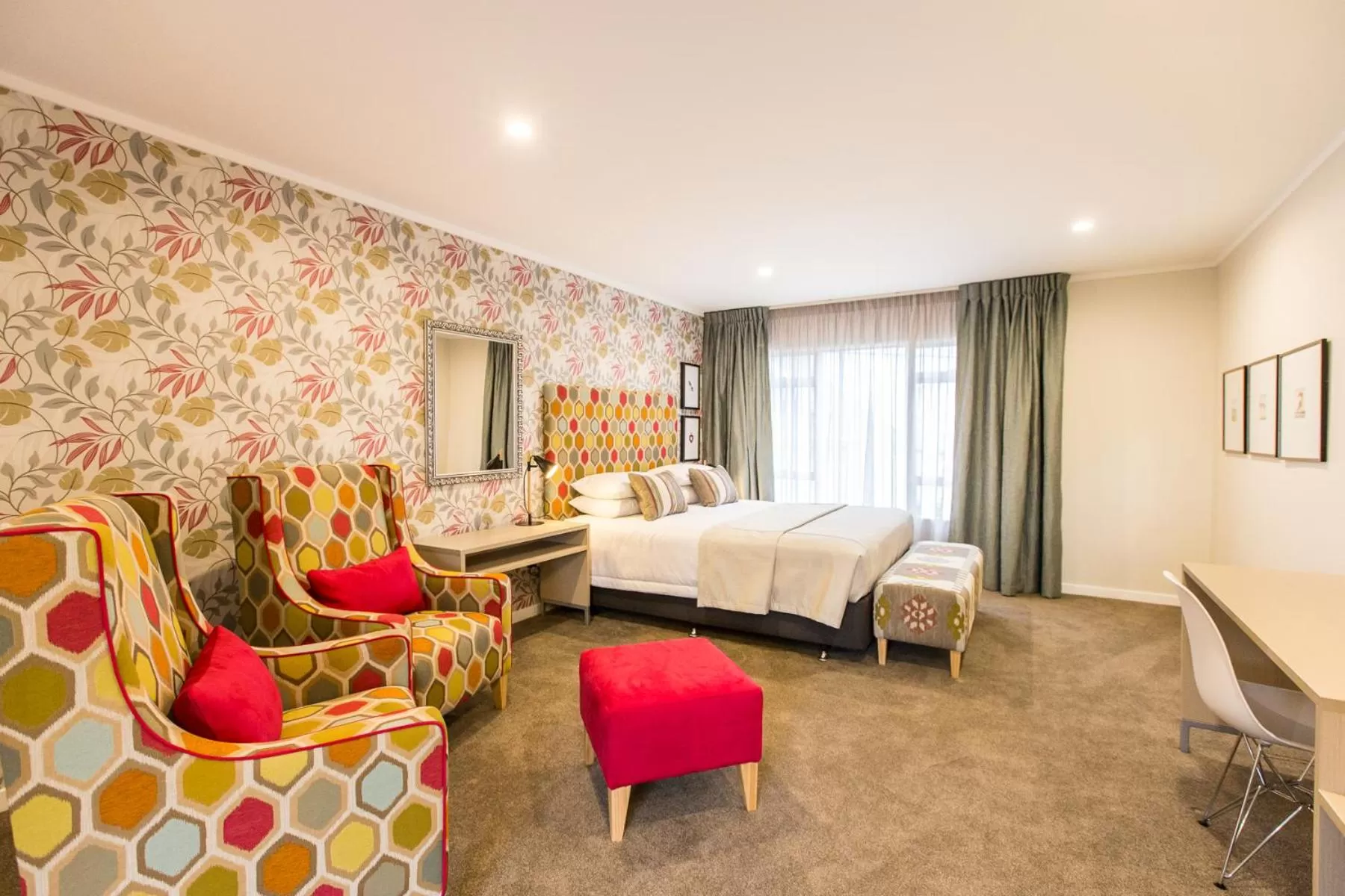 Photo of the whole room, Bed in ASURE Destiny on Fitzherbert Motel