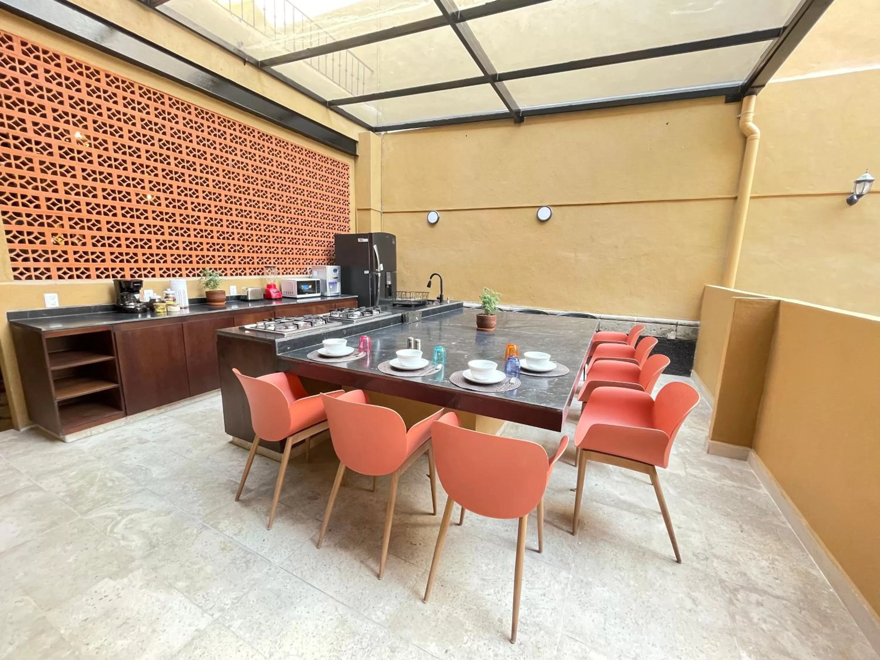 kitchen in Colmena Hotel CDMX Centro