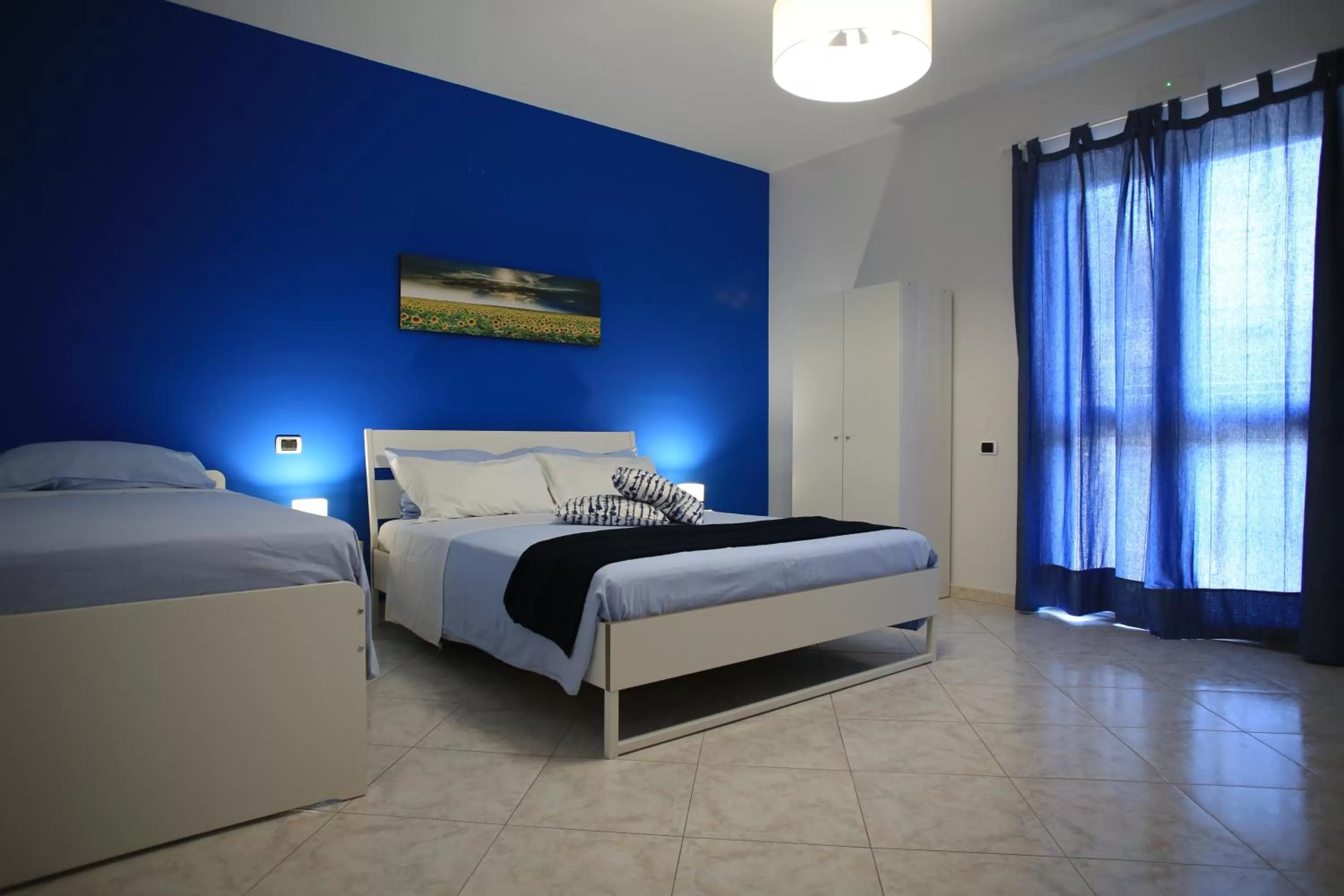 Bed in Villarosa pompei studios