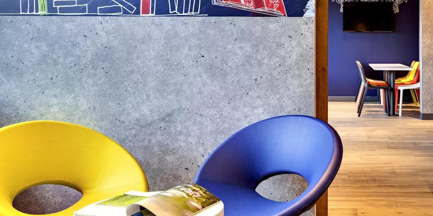 Living room in Ibis Budget Montpellier Nord Euromédecine