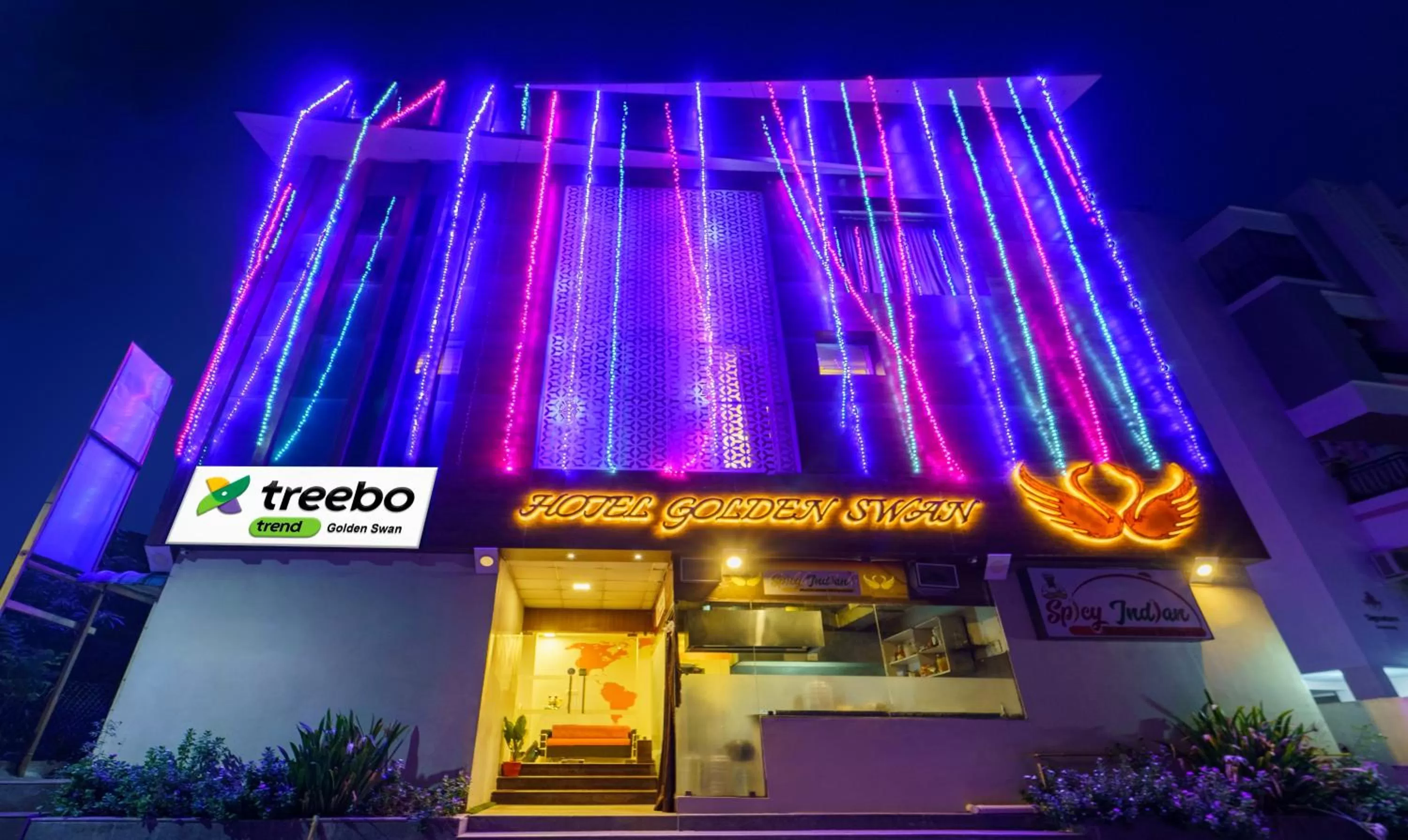 Facade/entrance in Treebo Golden Swan Tambaram