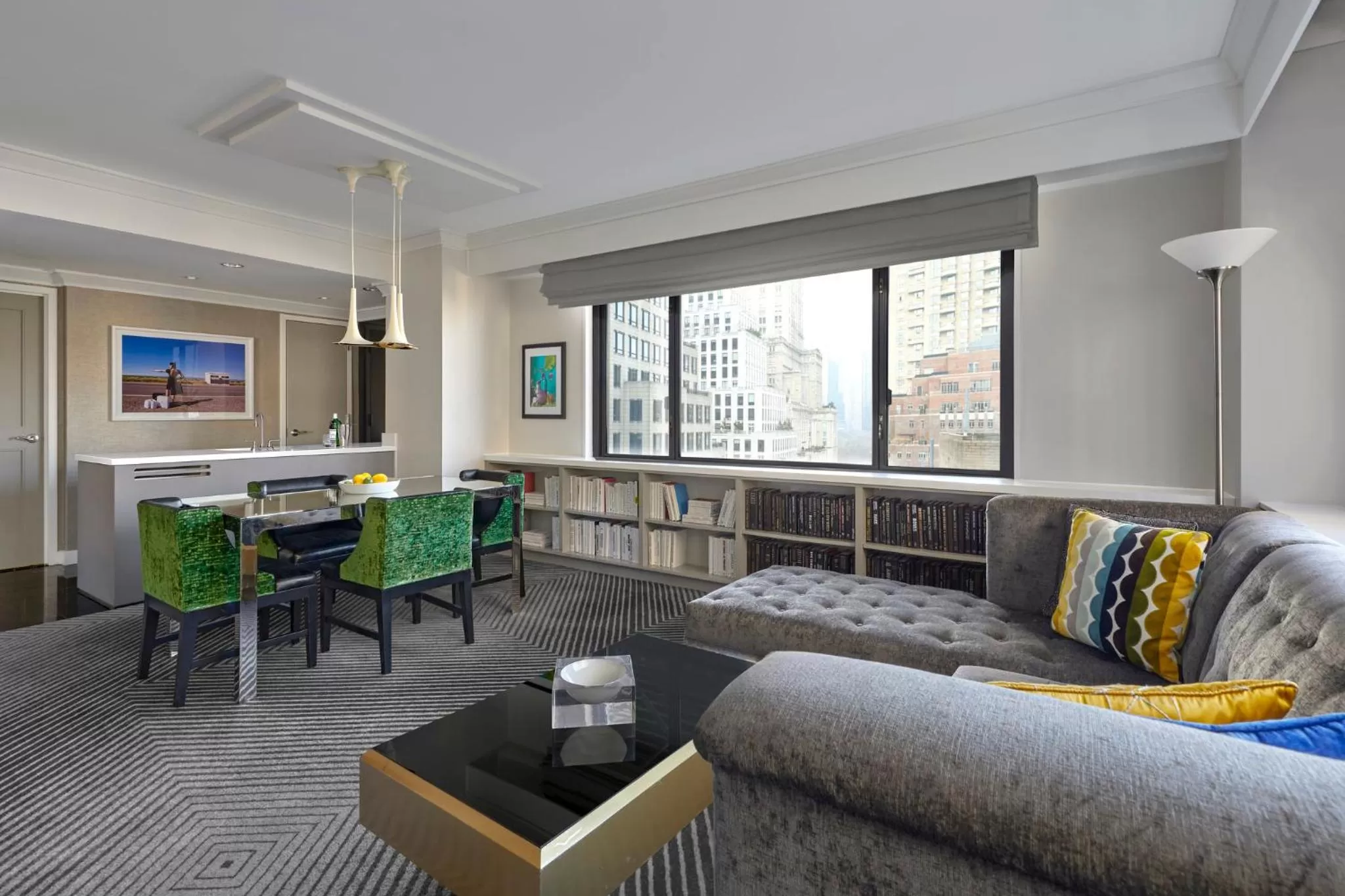 Living room in Loews Regency New York Hotel