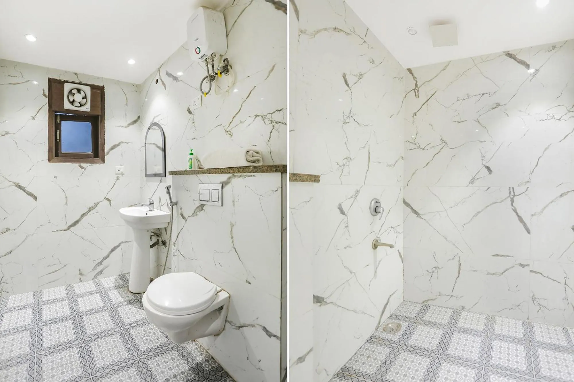 Bathroom in FabExpress Lotus Palace