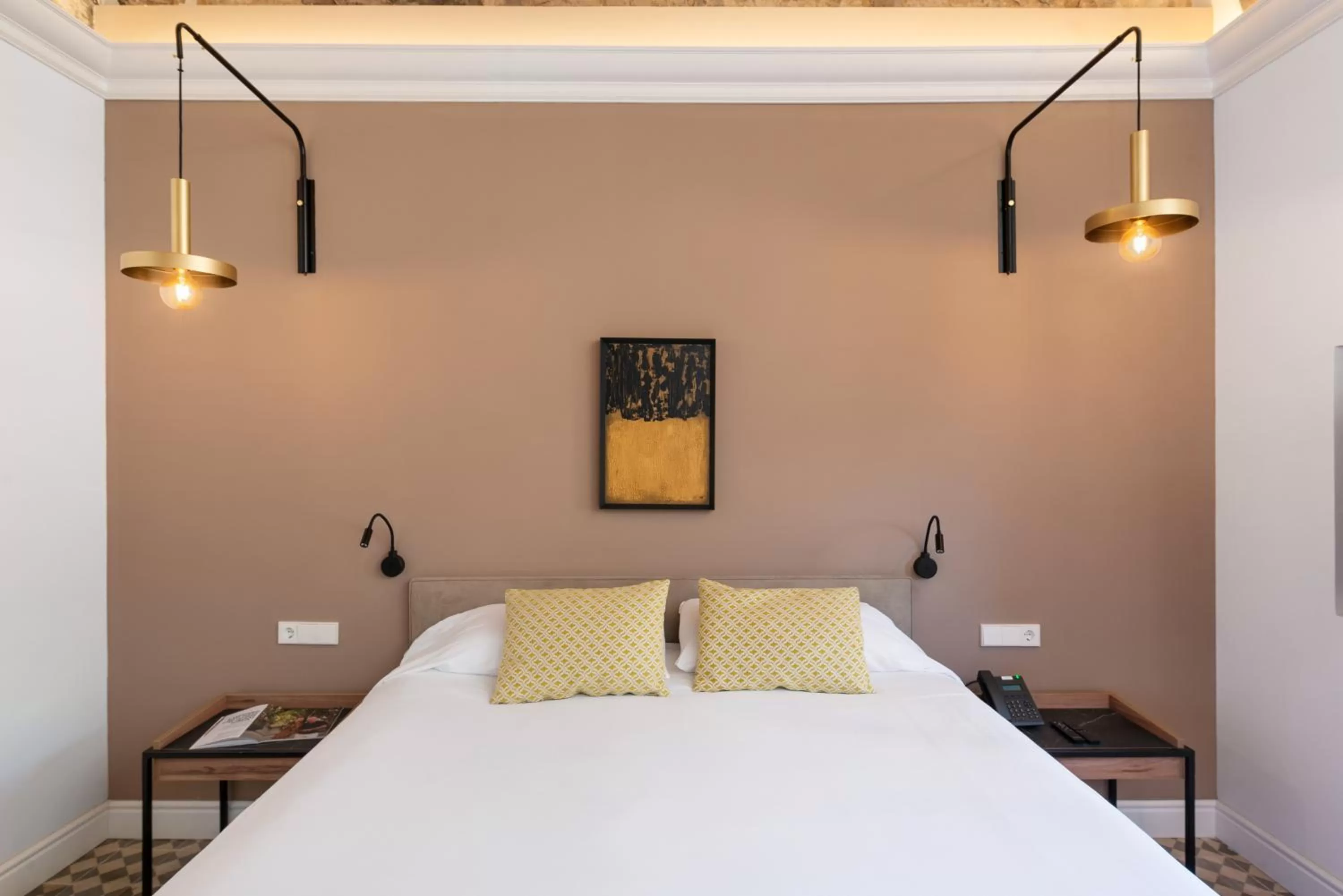 Bed in Hotel Can Quetglas