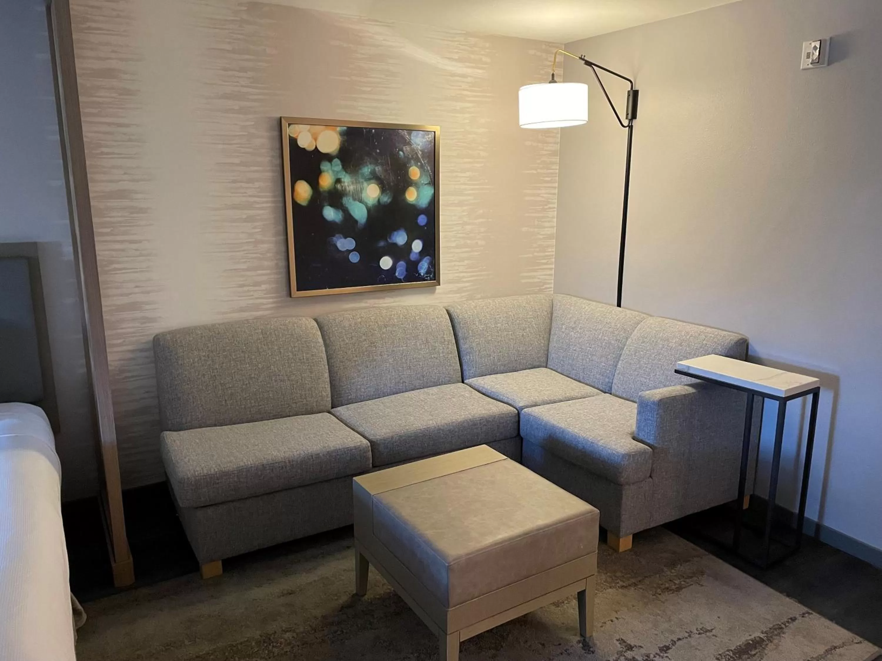 Seating area in Hyatt Place Santa Barbara