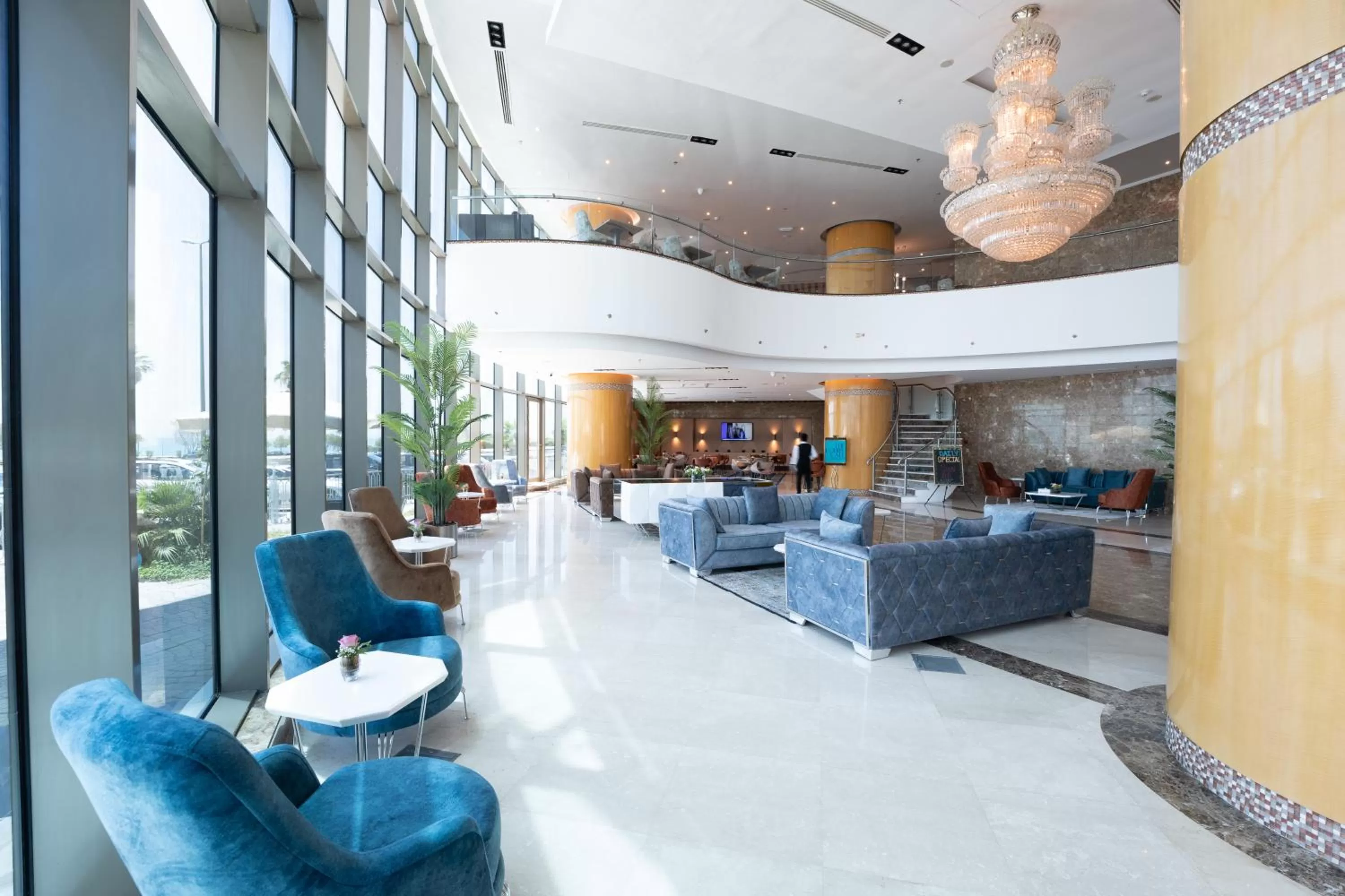 Lobby or reception in Kuwait Grand Hotel