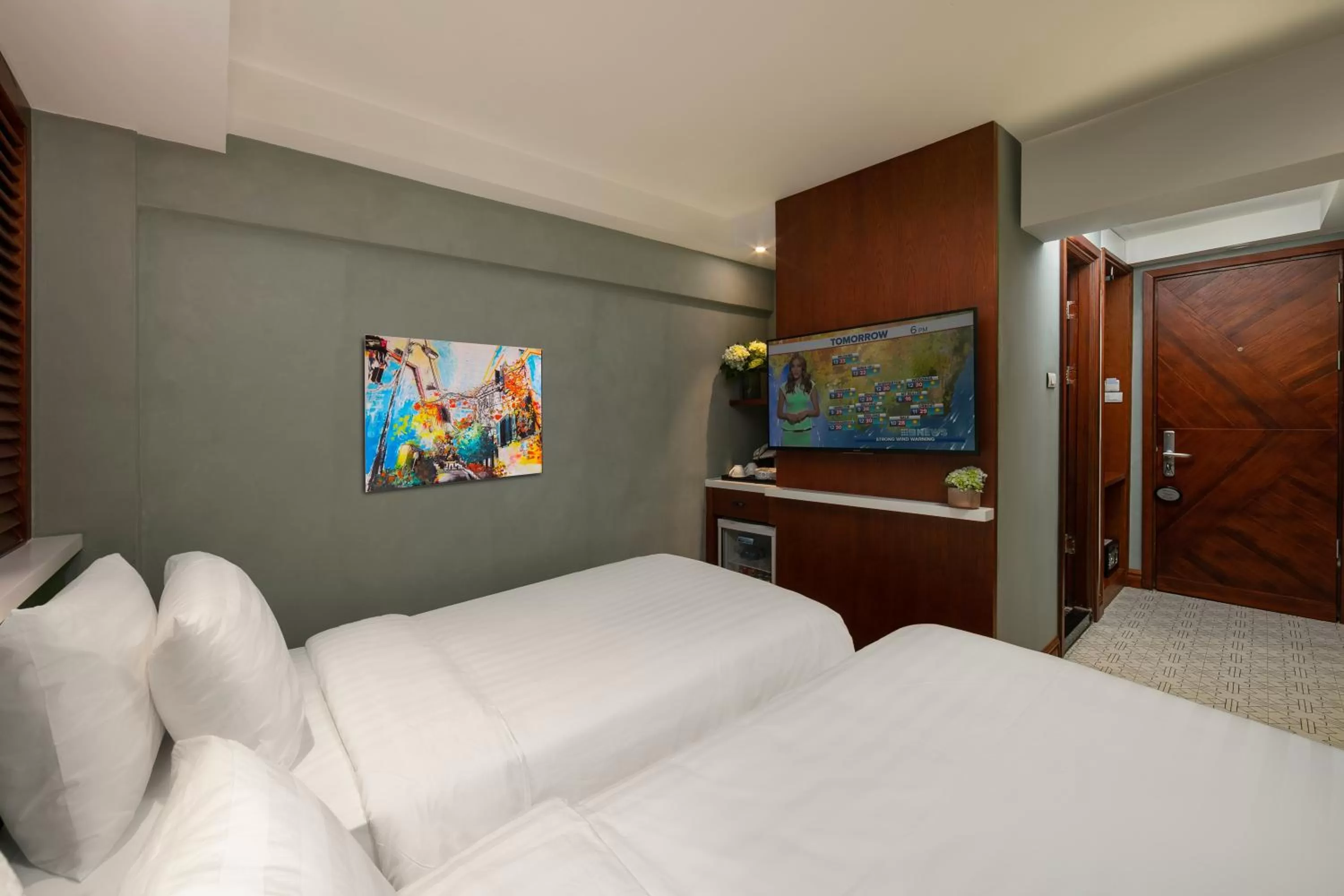 Bed in Hanoi La Selva Central Hotel & Spa