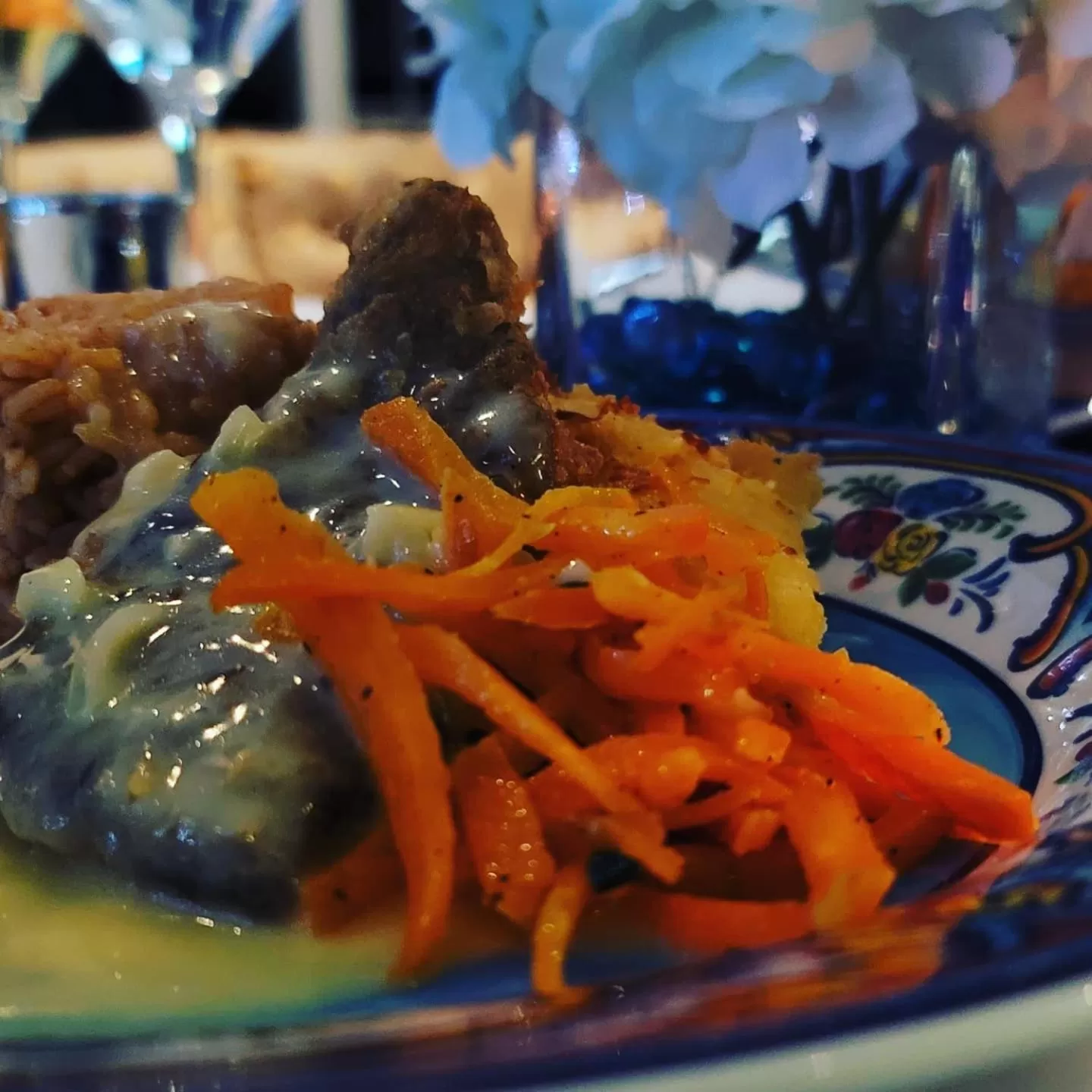 Food in Blue Paloma Bed & Breakfast