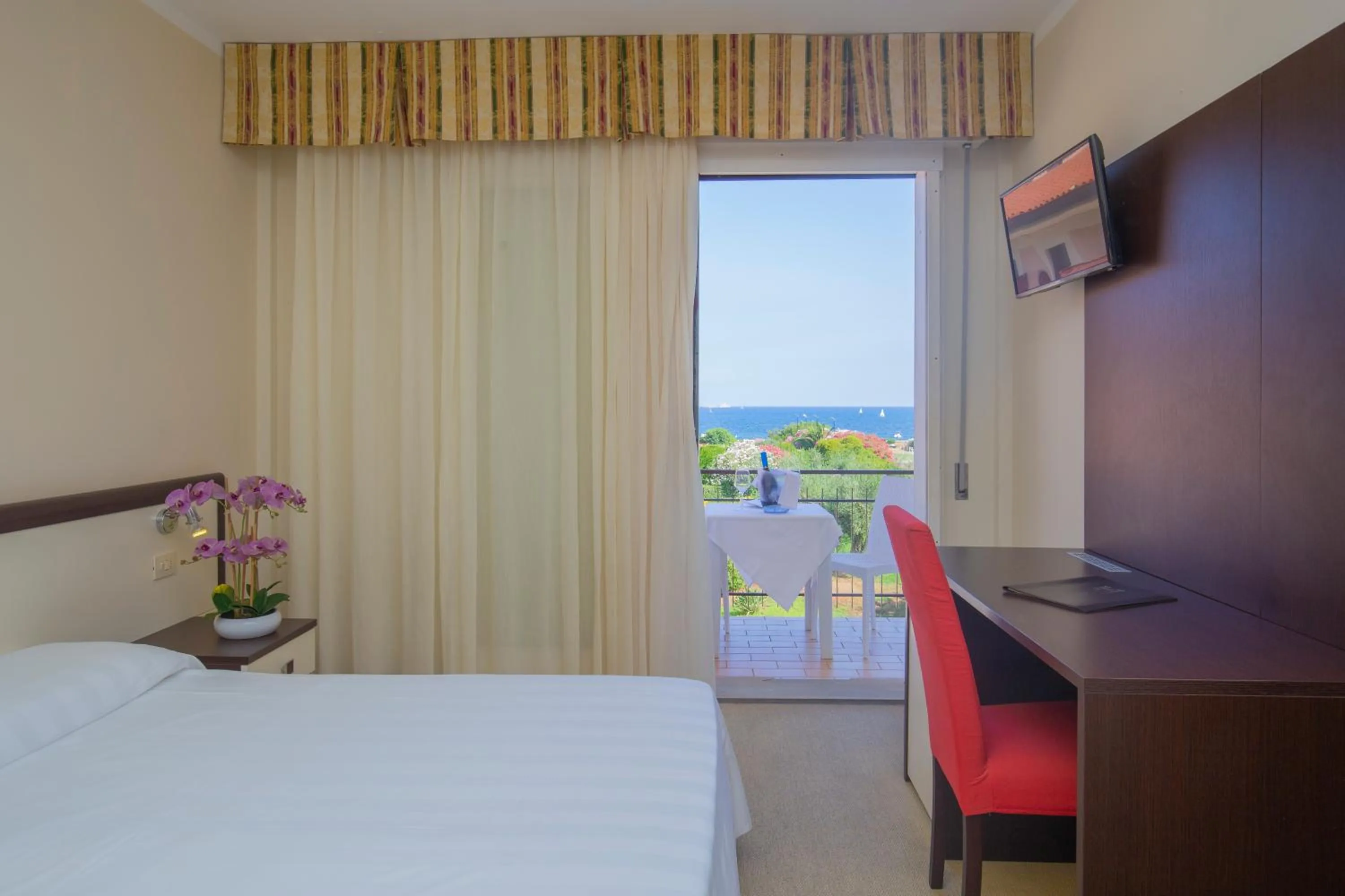 Bed in Hotel Fabricia