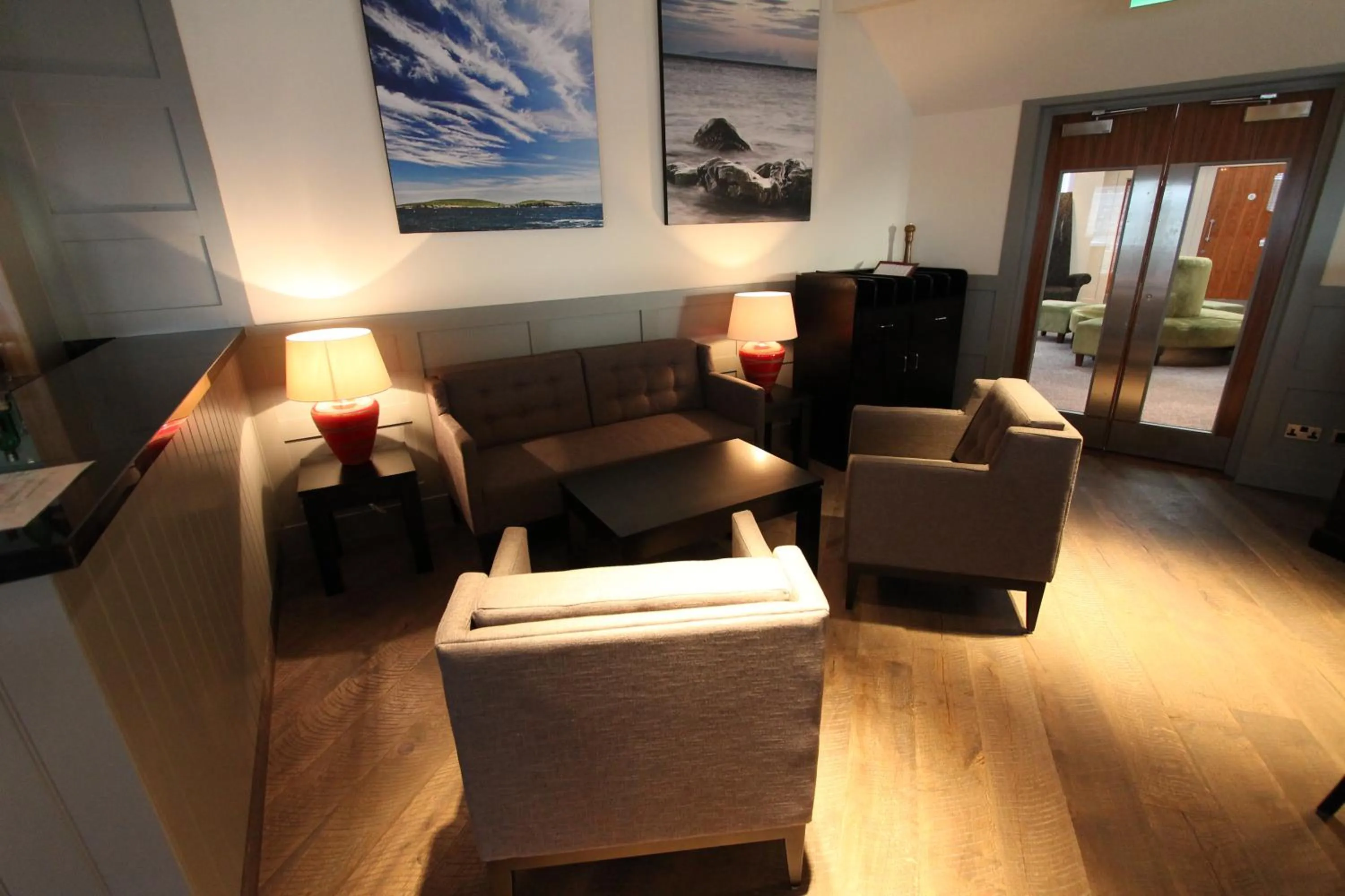 Lounge or bar in The Lerwick Hotel