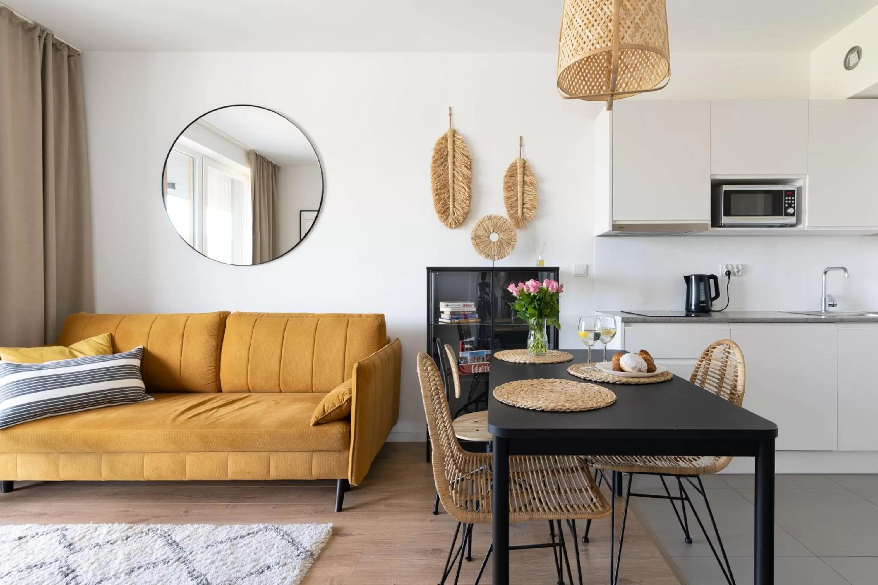 Living room in Symphony Modern Tower Apartamenty