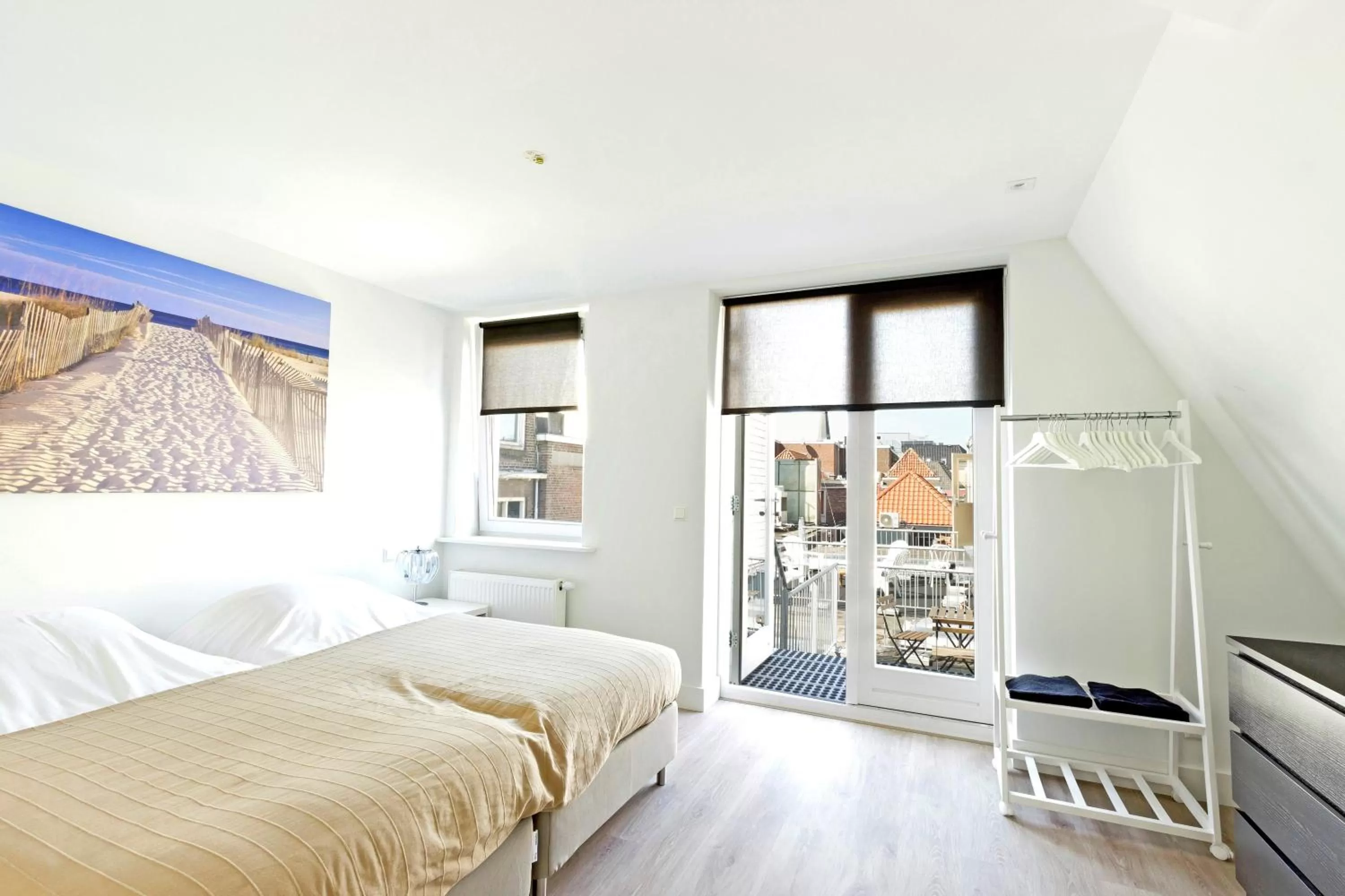 Bed in Familie Hotel & Apartments Alkmaar