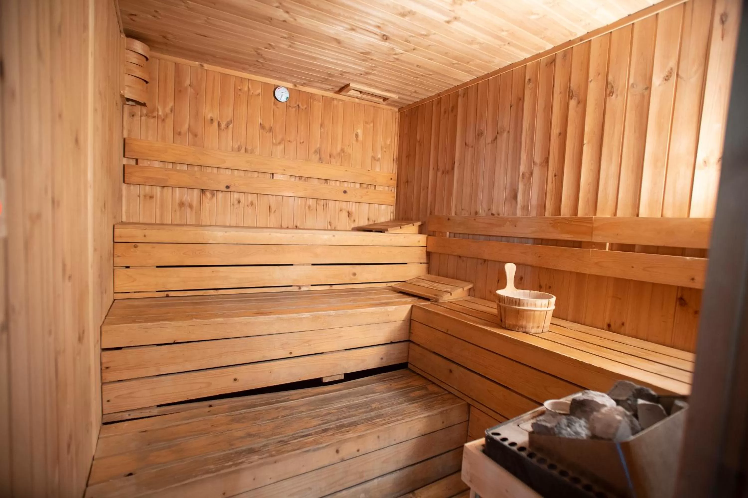 Sauna in Hotel Villa Luisa
