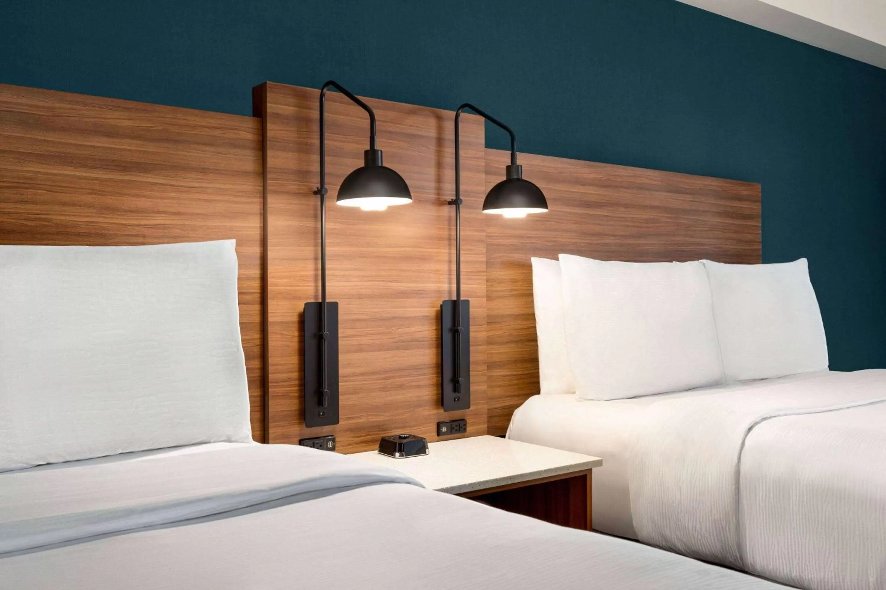 Photo of the whole room, Bed in Wyndham Garden Niagara Falls Fallsview