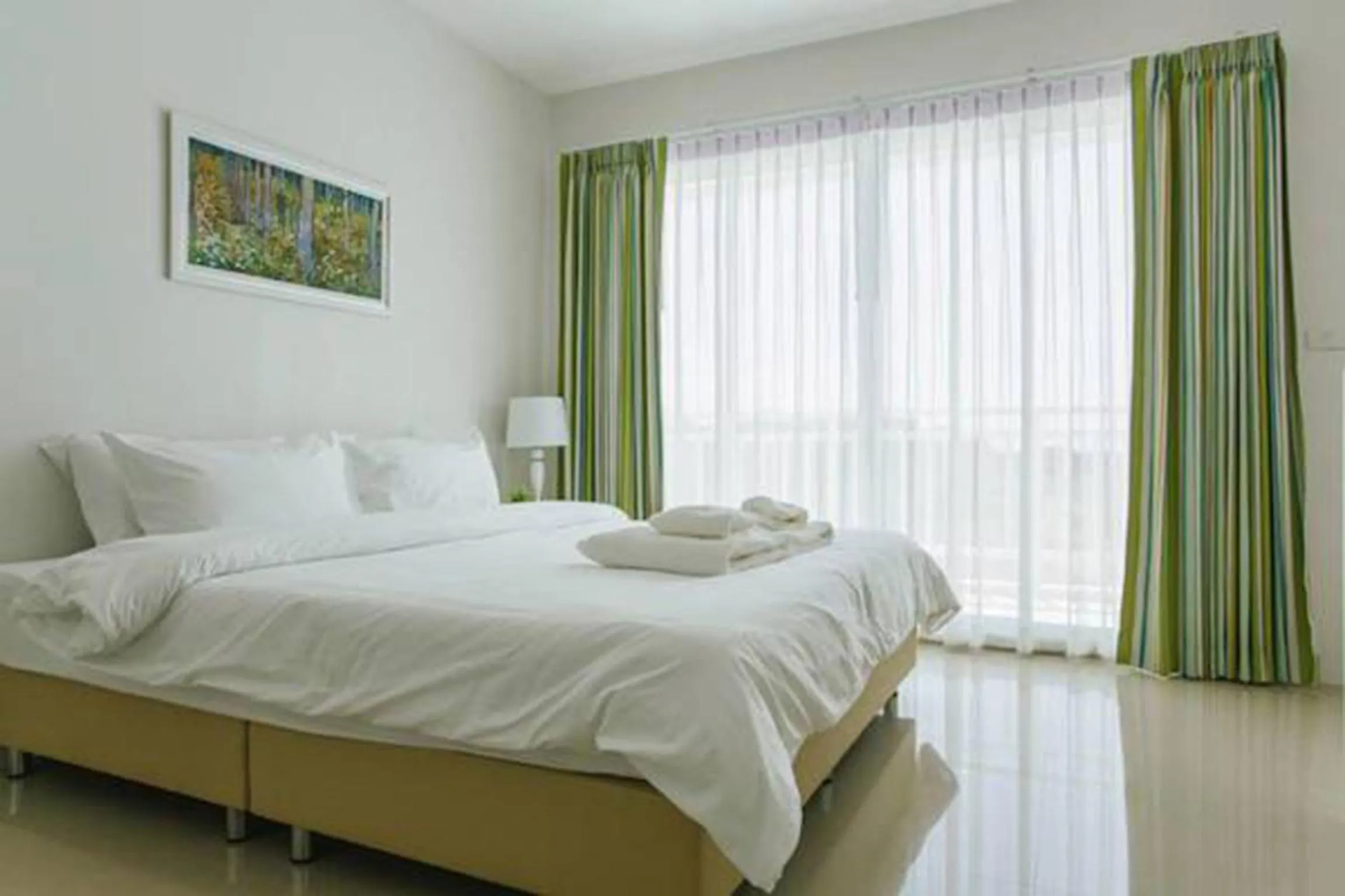 Bed in The Terrace Hotel