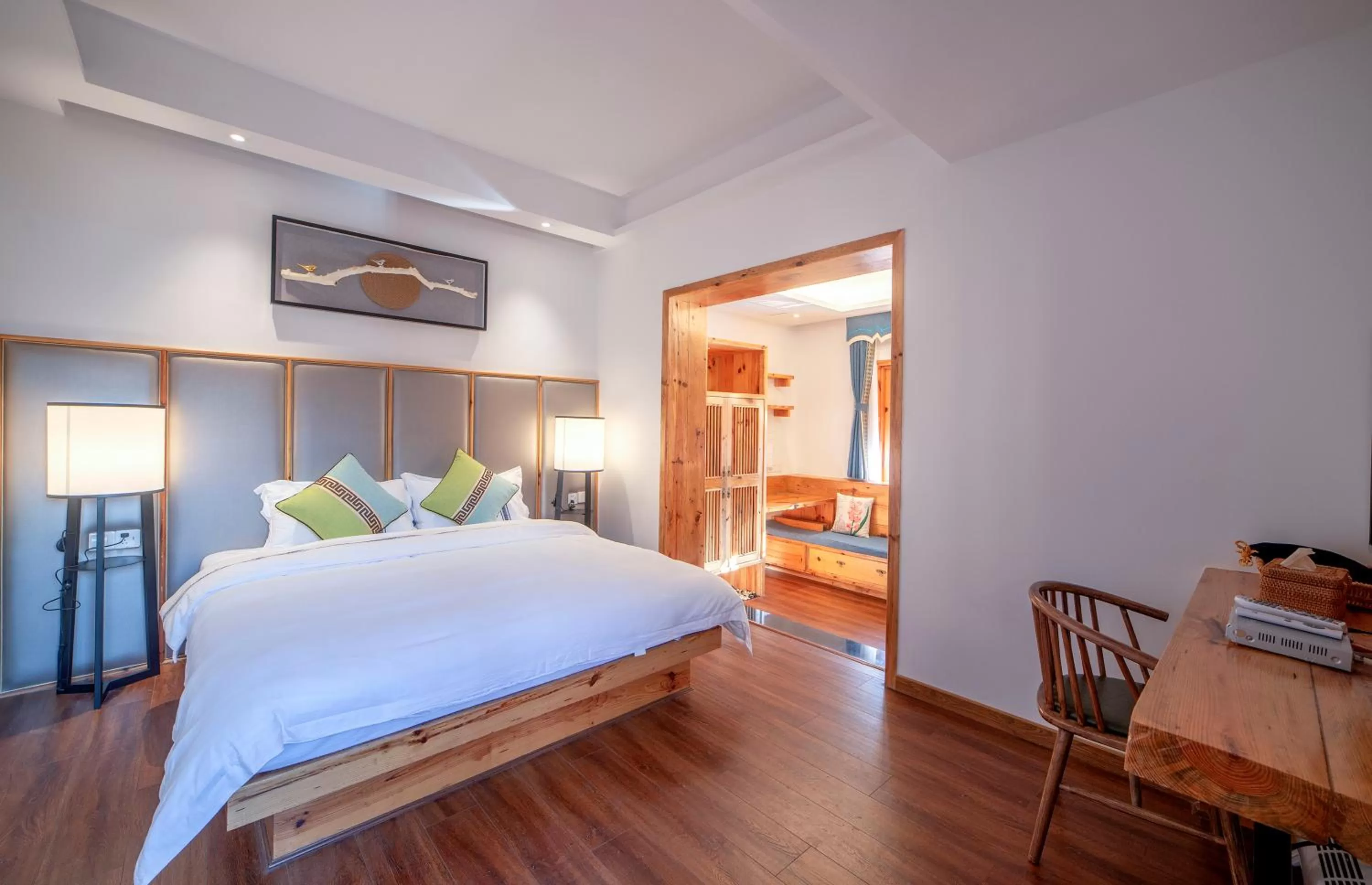 Bed in Yuelu Homestay