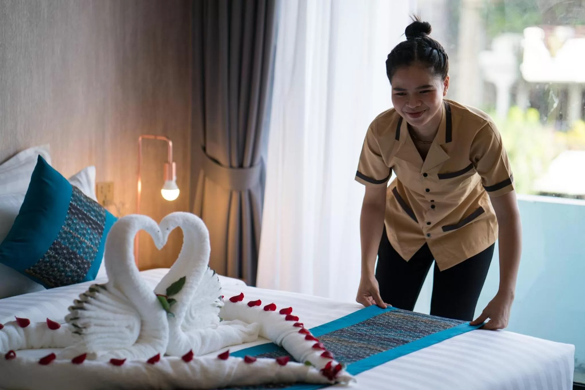 Staff, Bed in Orussey One Boutique