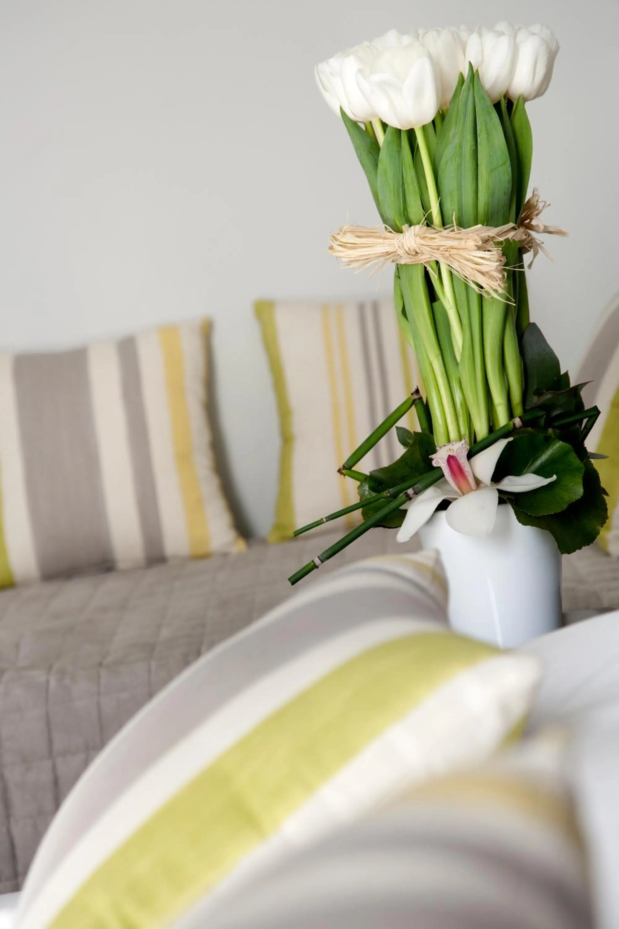 Lobby or reception, Bed in Hôtel Relais Acropolis