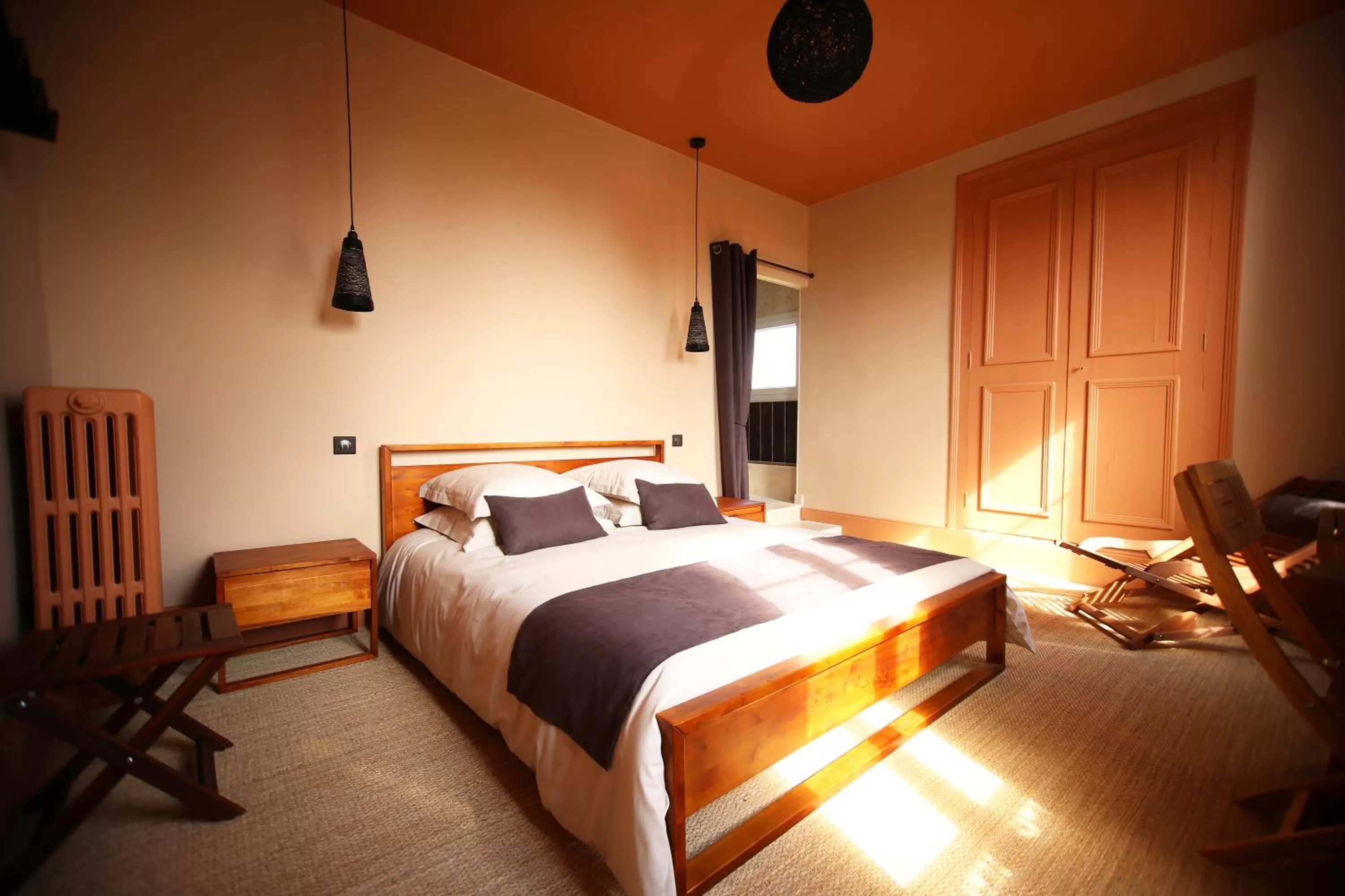 Photo of the whole room, Bed in Les Rêves de Flamboin