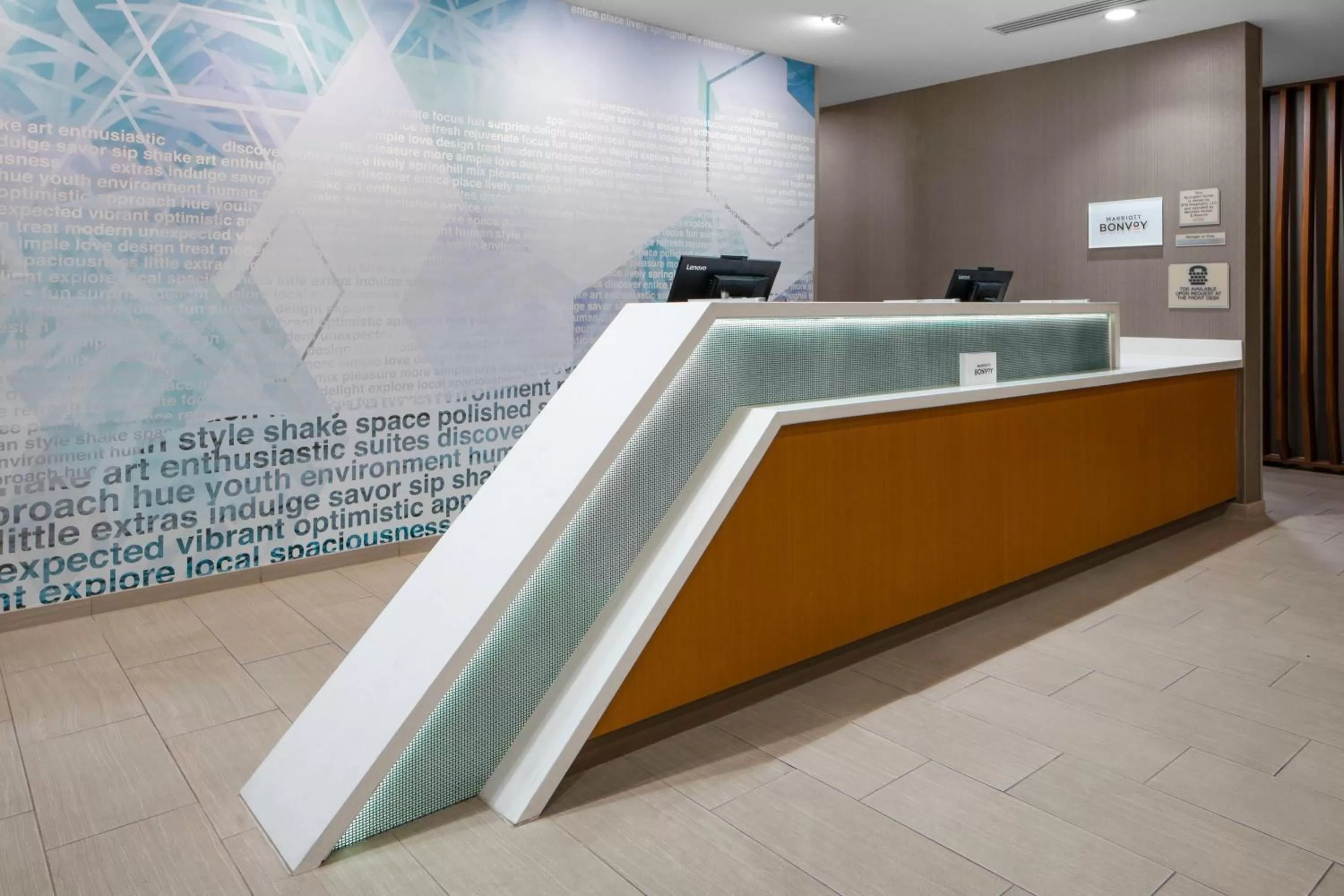 Lobby or reception in SpringHill Suites Winchester