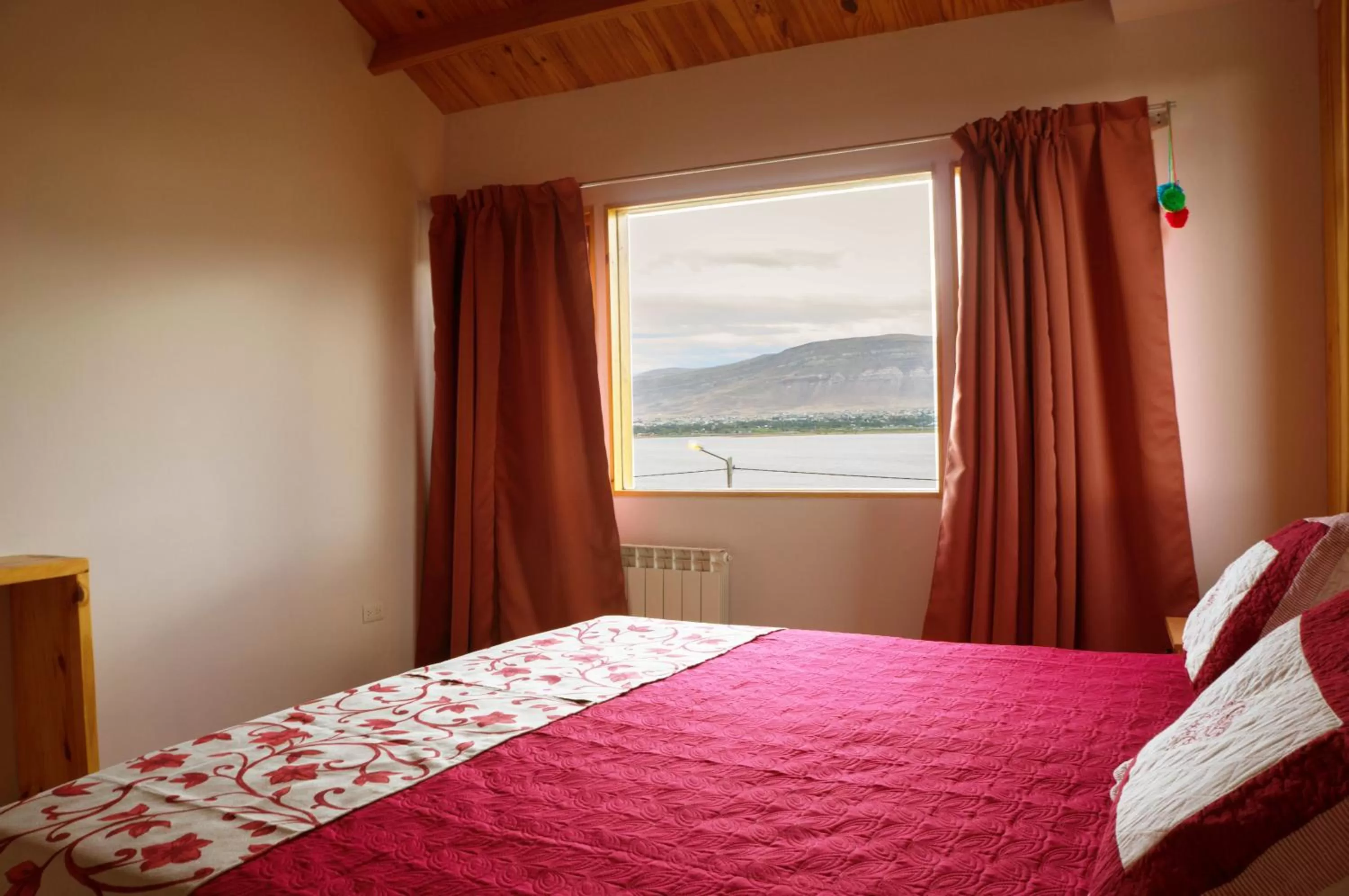 Bed in Hostería La Soberana