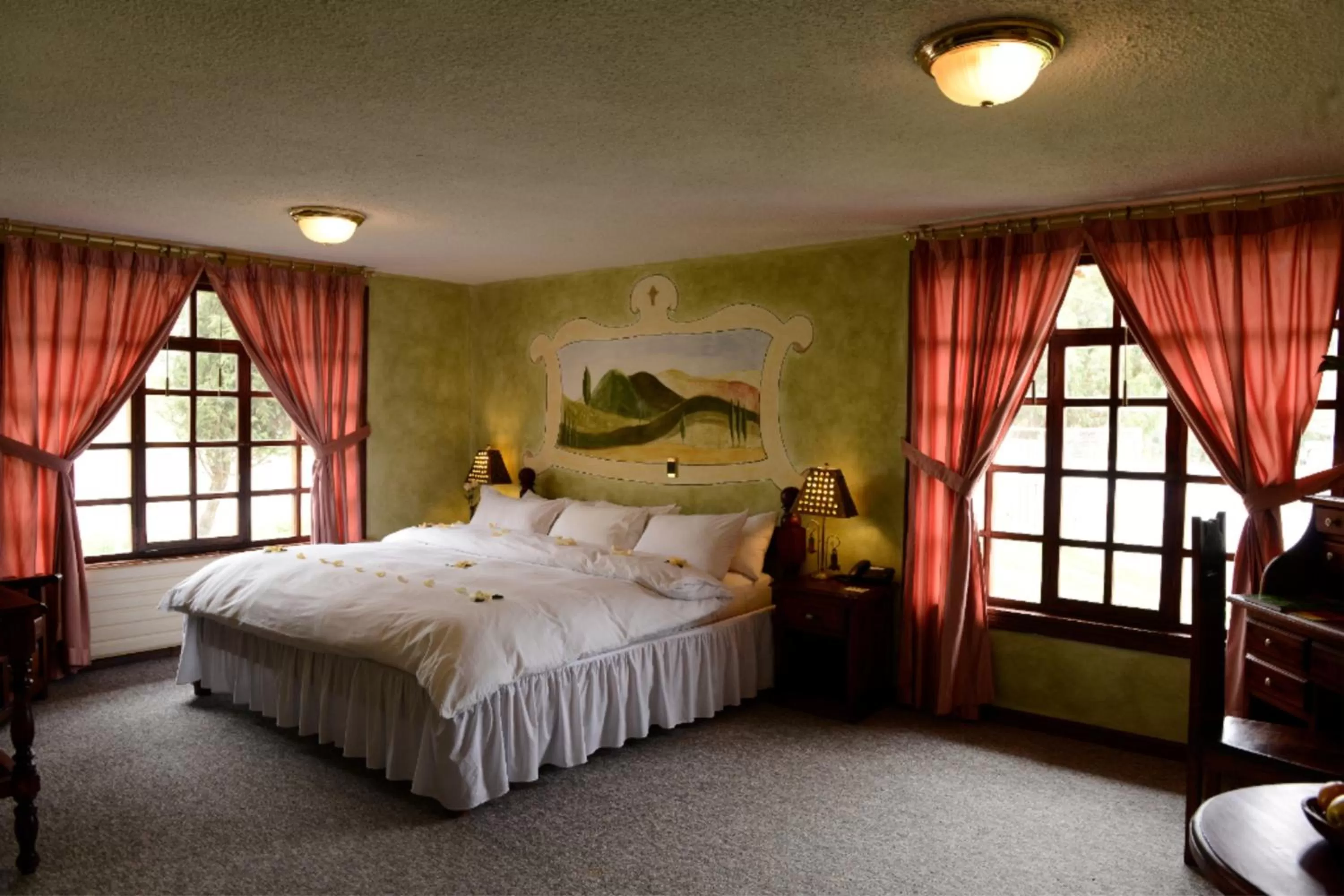 Day, Bed in Hostería La Andaluza