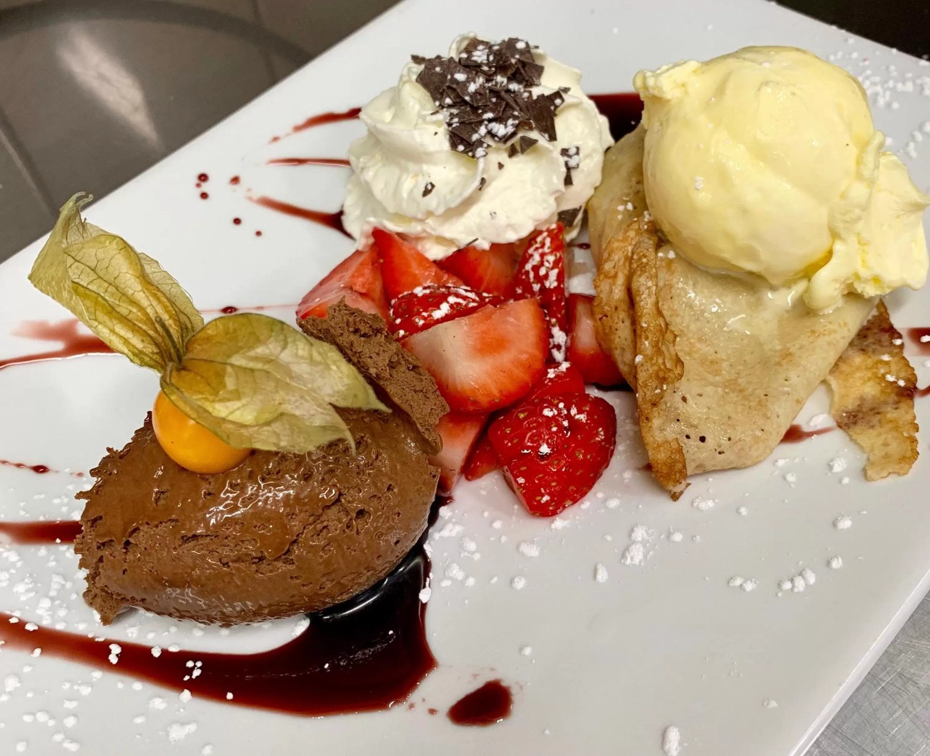 Food in Boutique Hotel Goldene Henne