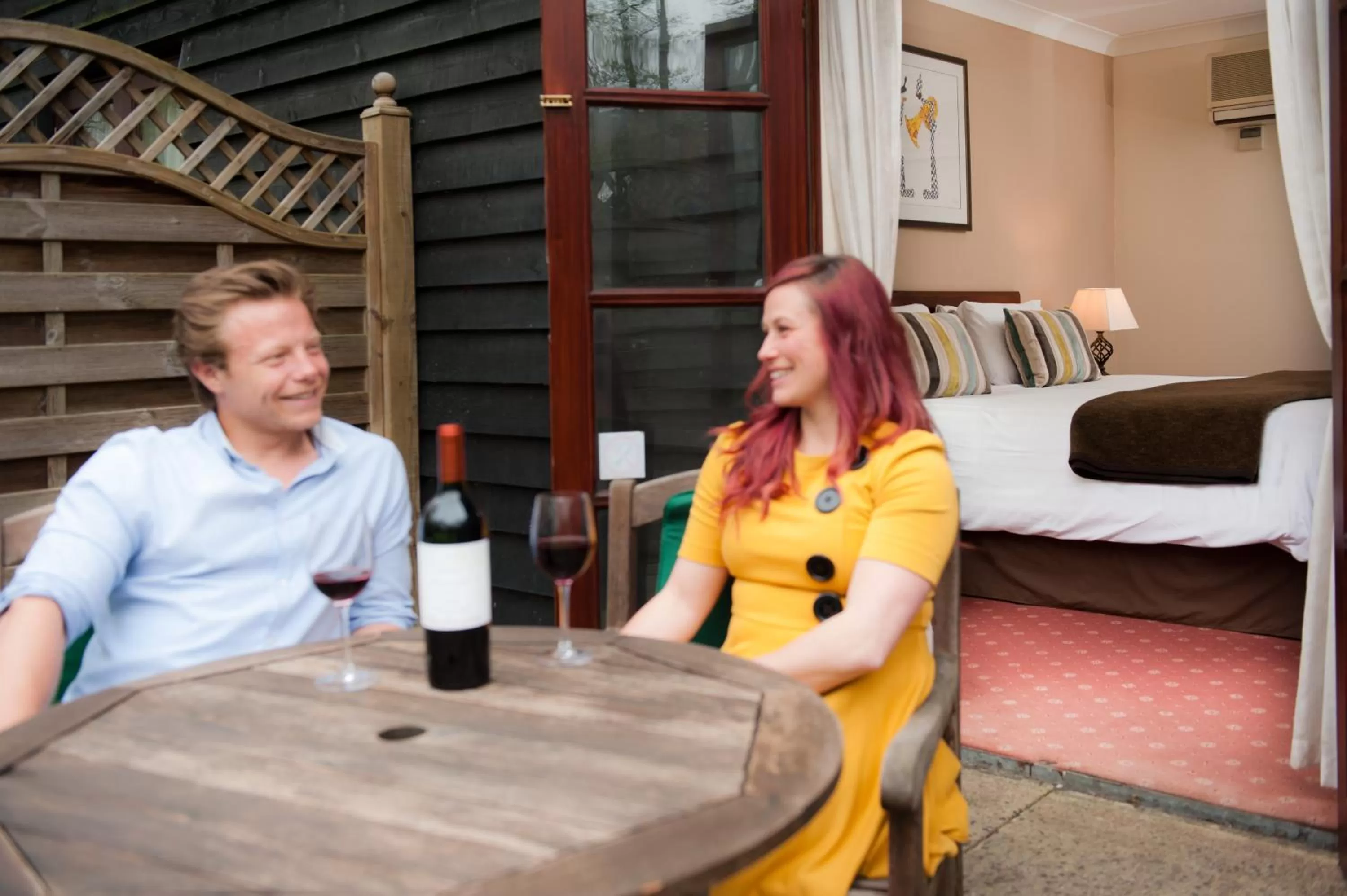 People in Ellington Lodge at The Concorde