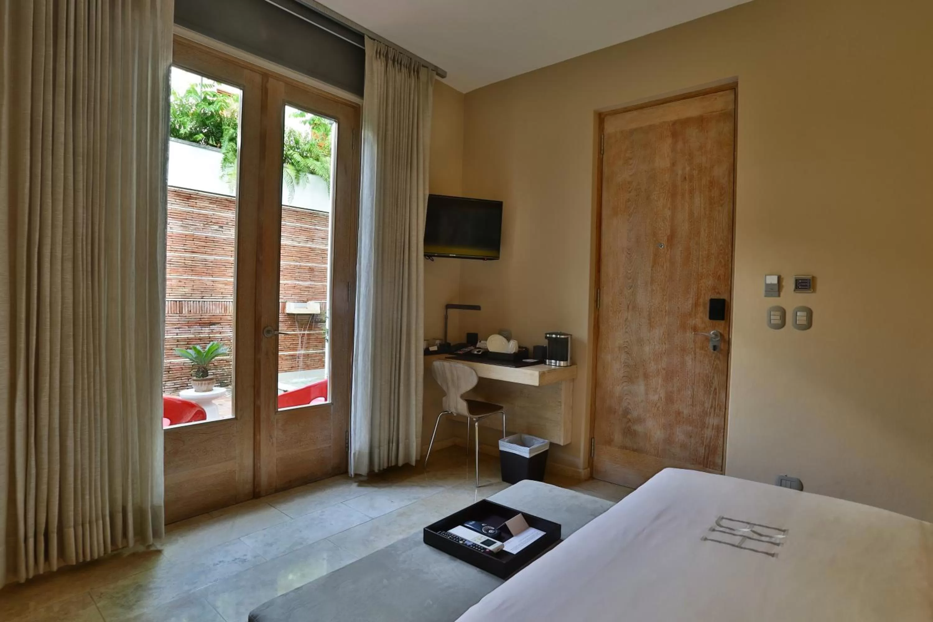 Photo of the whole room, Bed in Billini Hotel, Historic Luxury