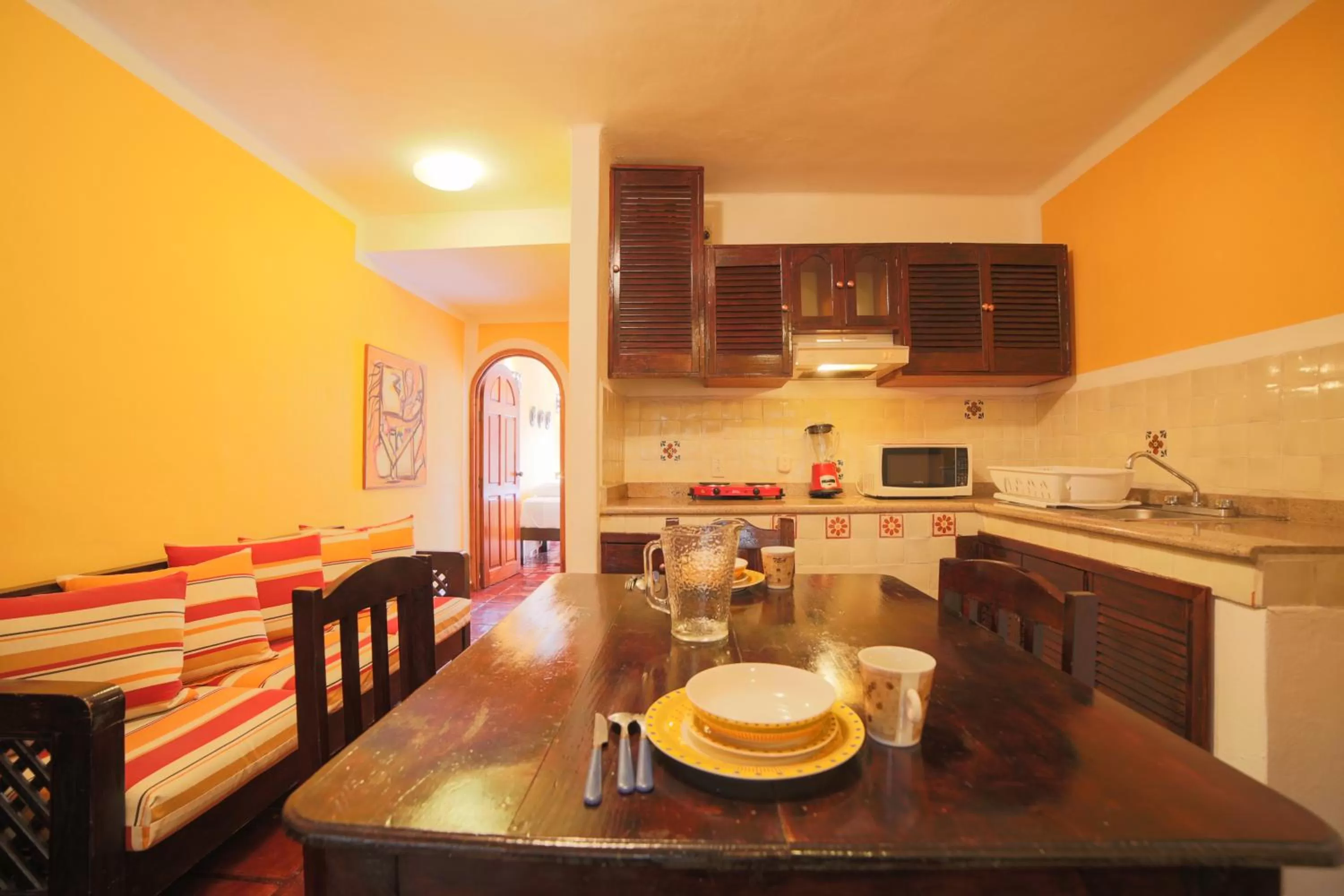 Kitchen or kitchenette, Kitchen/Kitchenette in 5ta AVENIDA Alma y Mar APART HOTEL by BFH