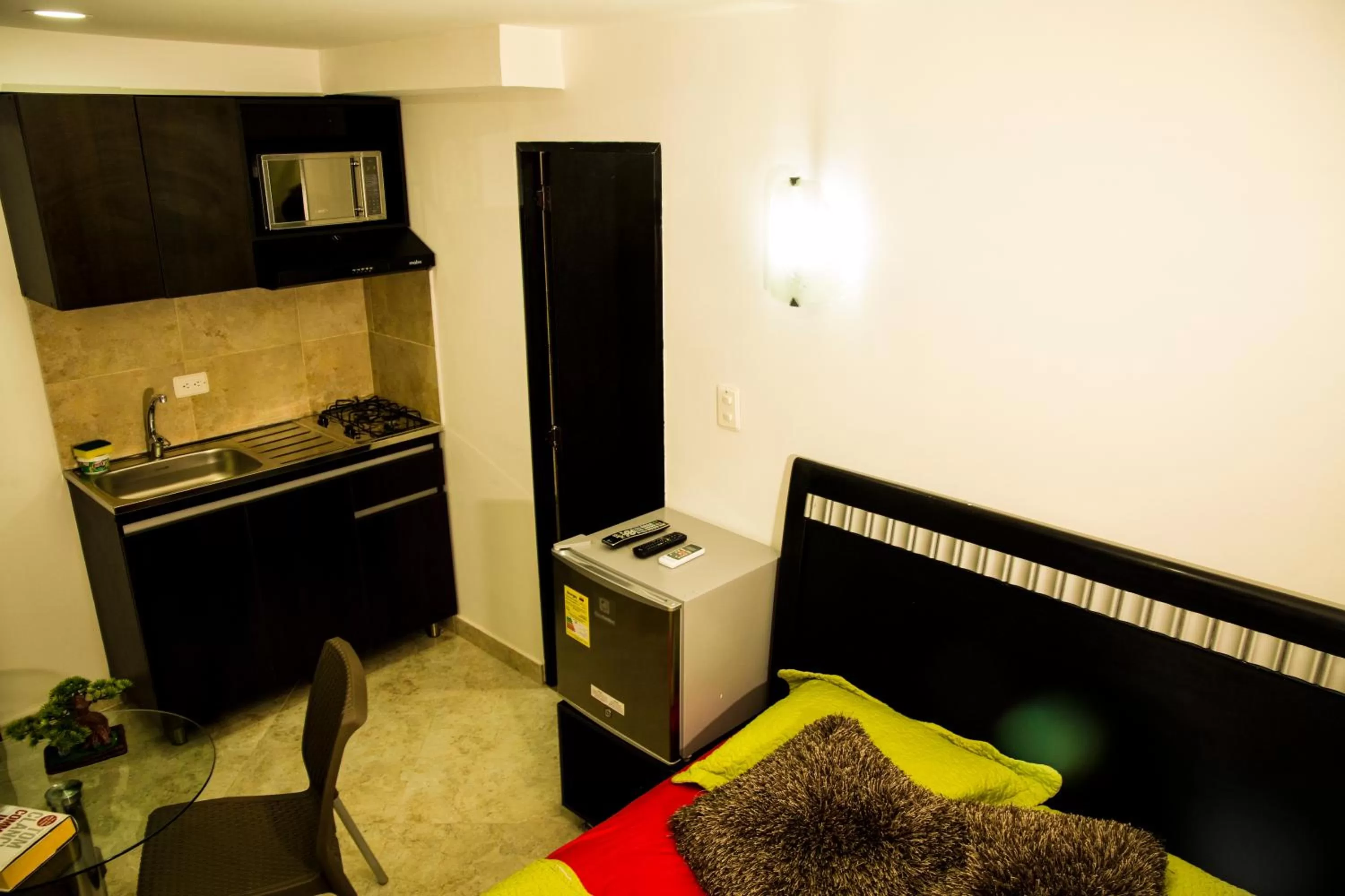 Bed in Hollywood Beach Suite