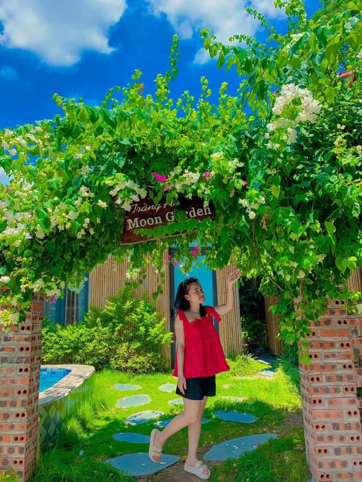 Garden in Trang An Moon Garden Homestay