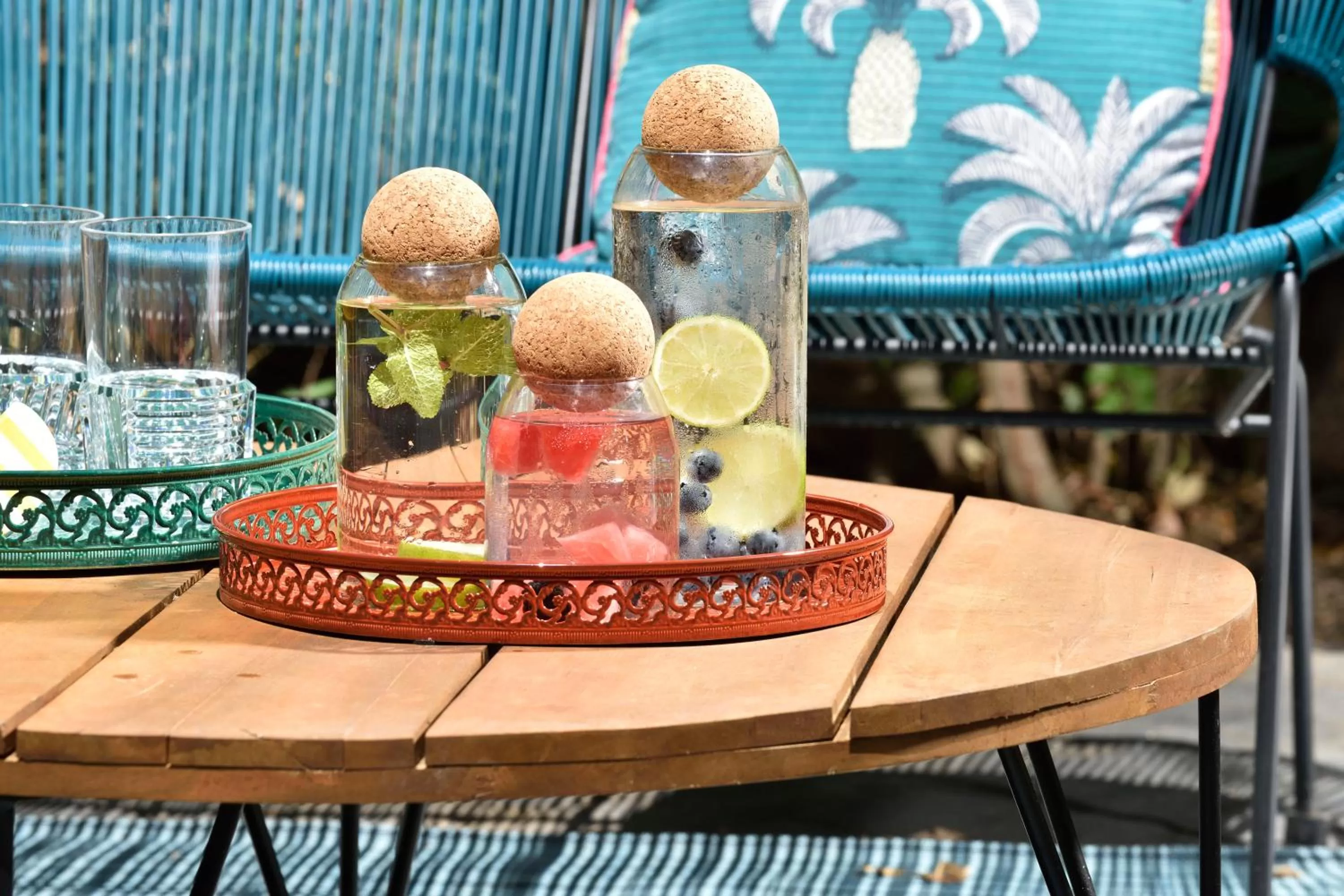 Patio in Hotel Pulitzer