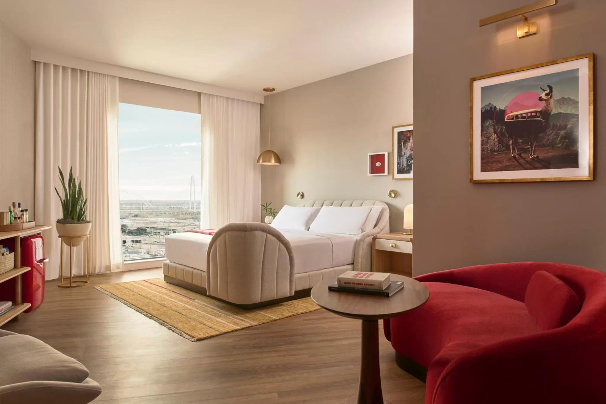 Photo of the whole room, Bed in Virgin Hotels Dallas