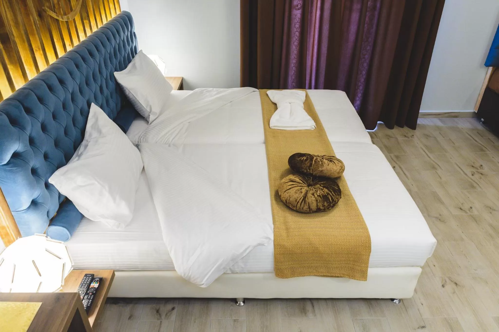 Bed in Dome Rooms Downtown