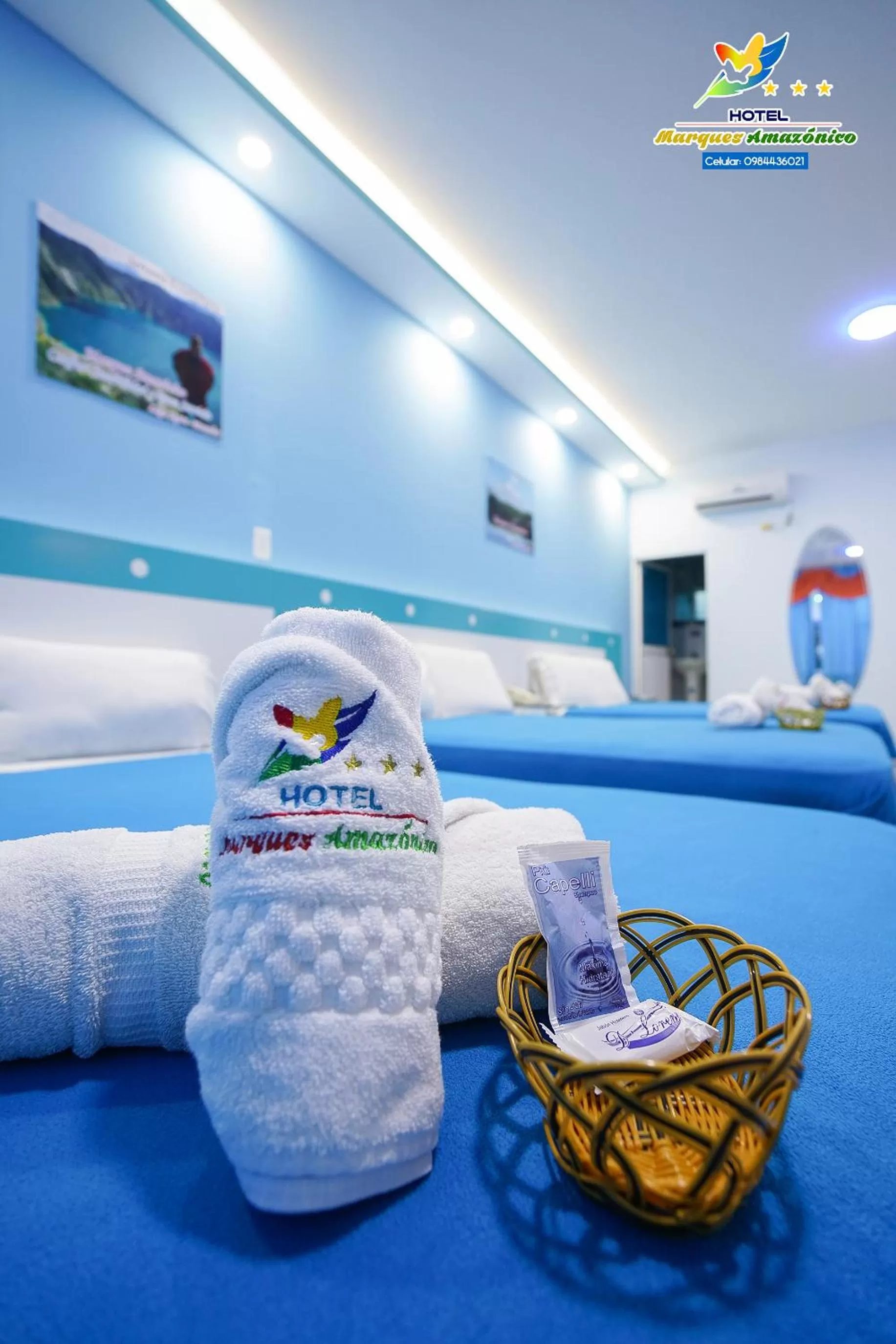 Photo of the whole room, Swimming Pool in Hotel Marques Amazonico