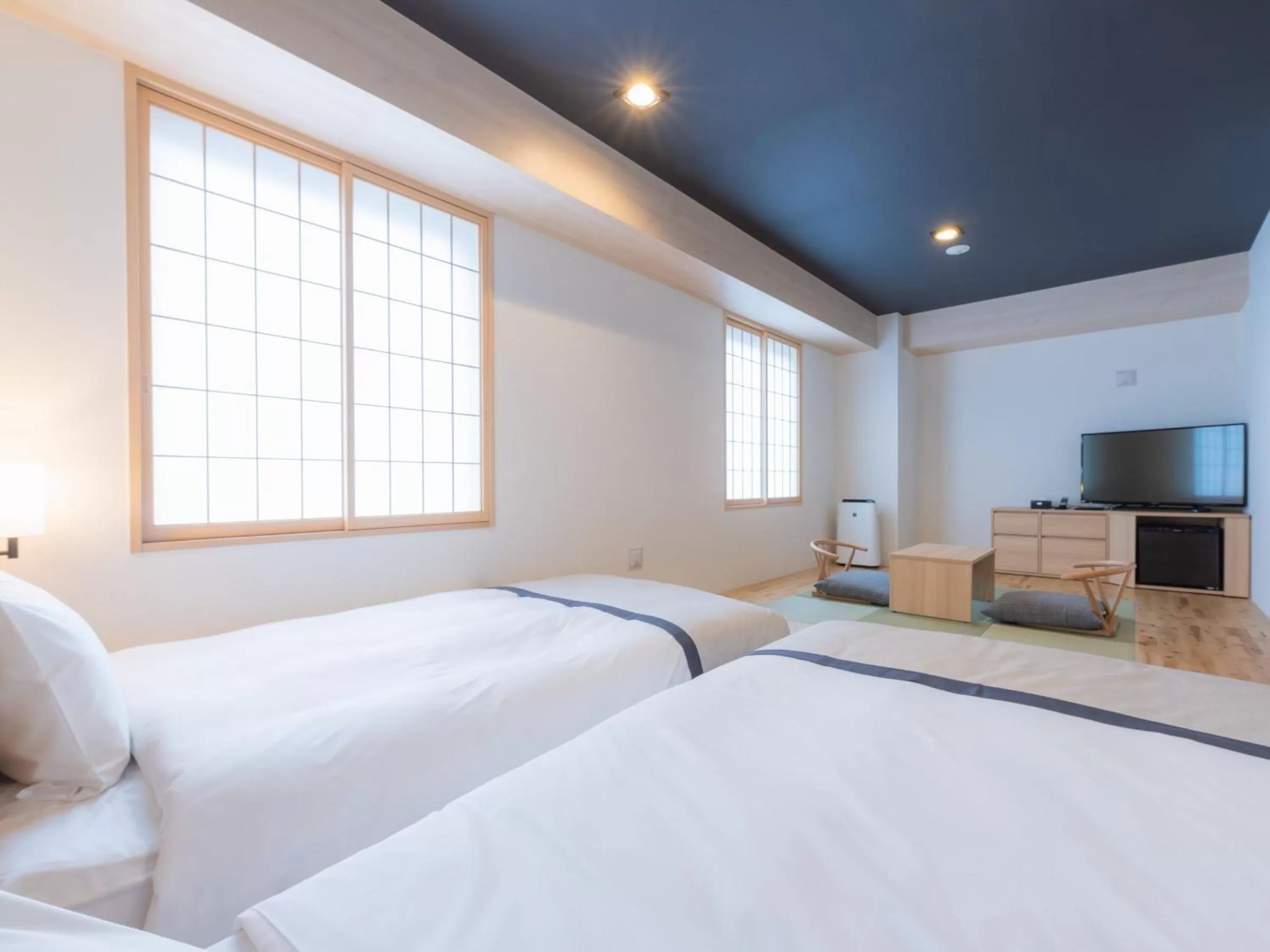 Photo of the whole room, Bed in Tosei Hotel Cocone Asakusa Kuramae