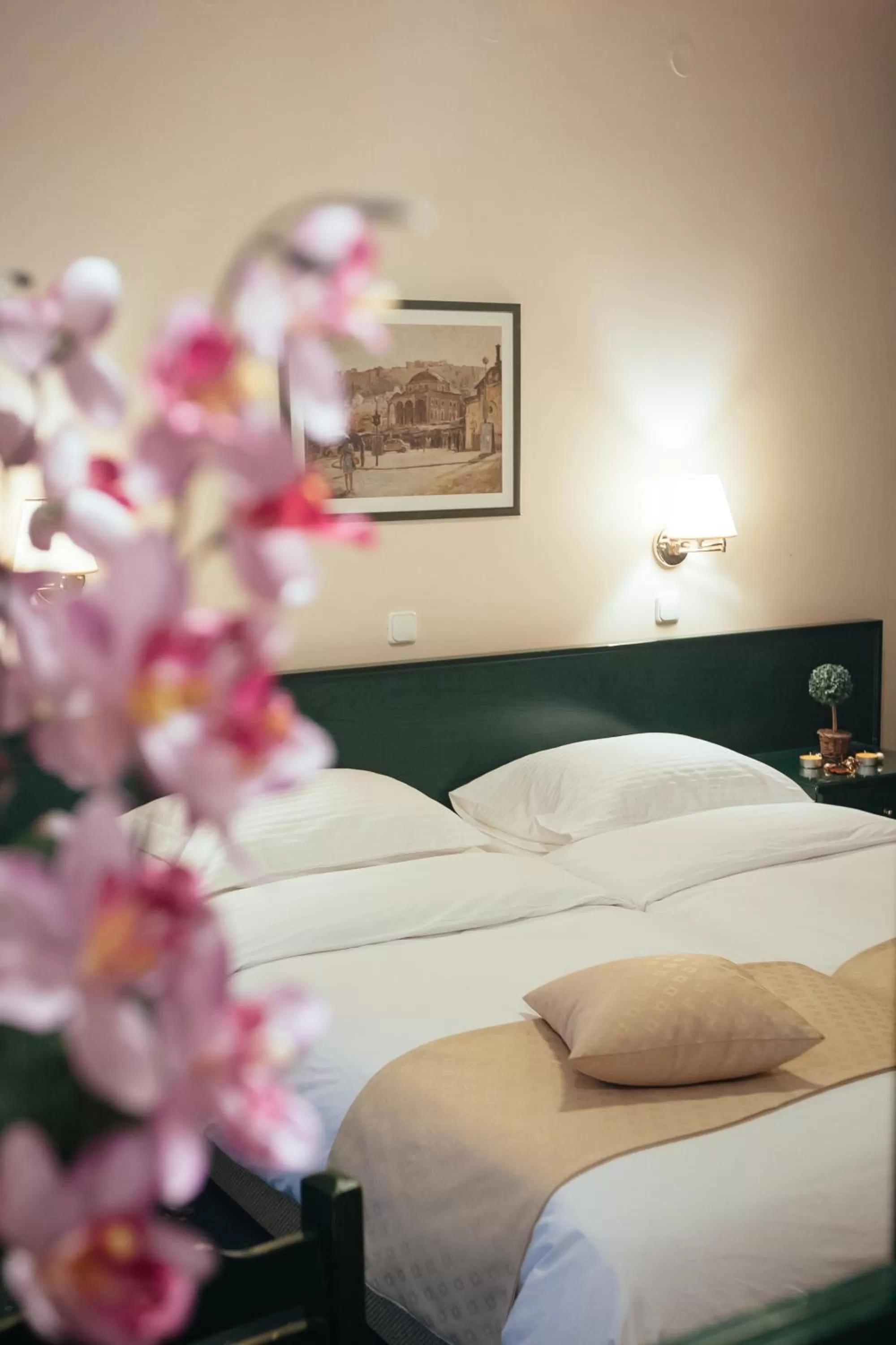 Decorative detail, Bed in Ignatia Hotel