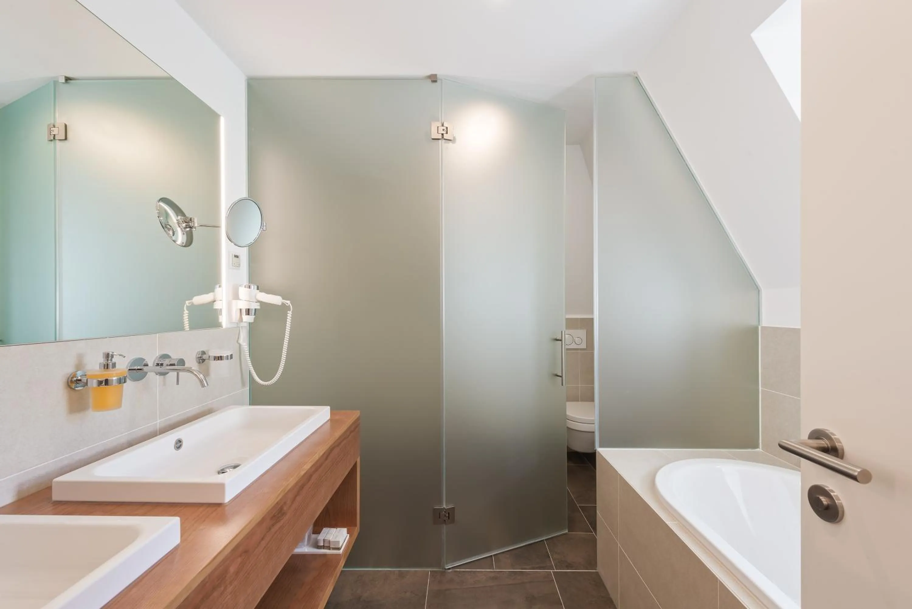 Bathroom in Hotel Sonnenhof