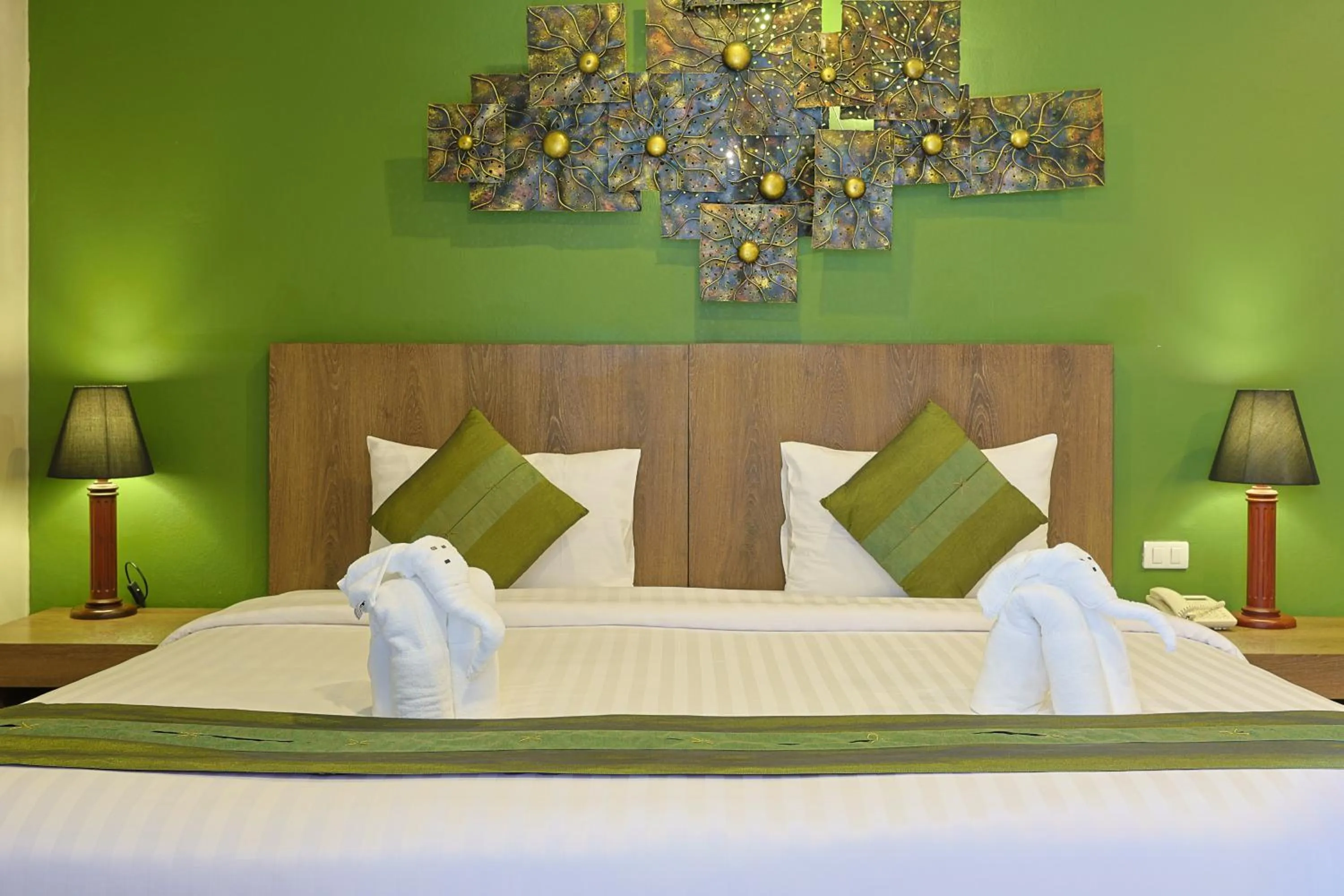 Bed in The Gig Hotel