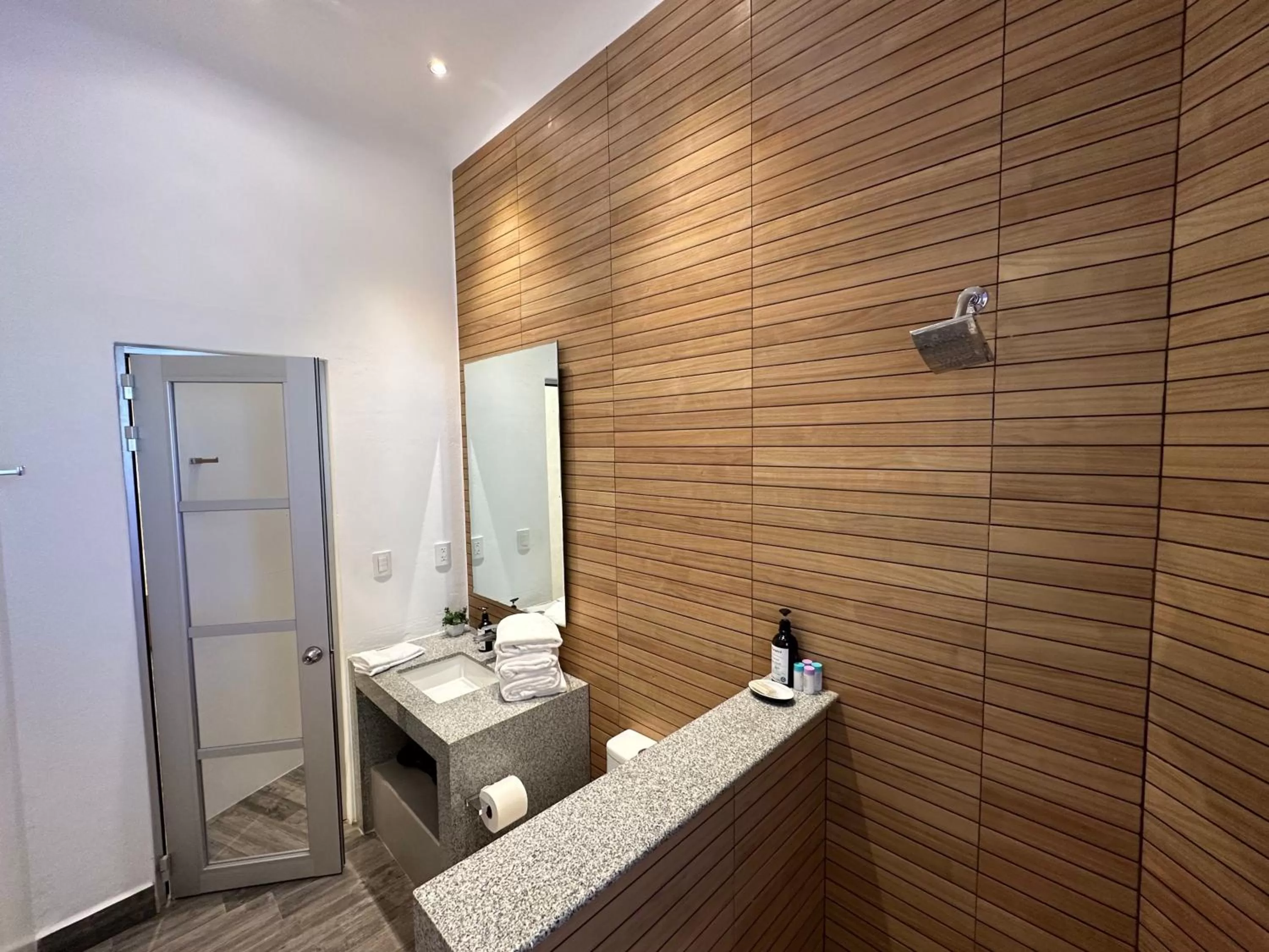 Shower in Casa Tortugas Boutique Hotel - A Hidden Gem in Cancun